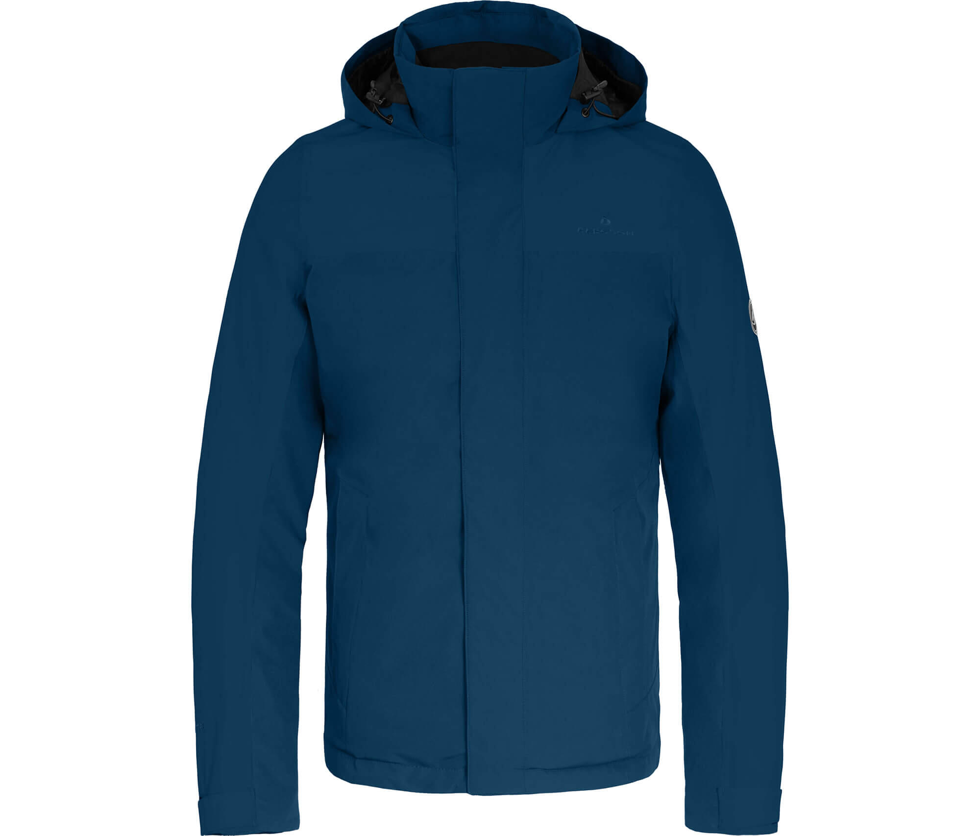 Winter-Regenjacke warm wattiert, 20000 mm Wassersäule, Innen Steppung Blau 2/6