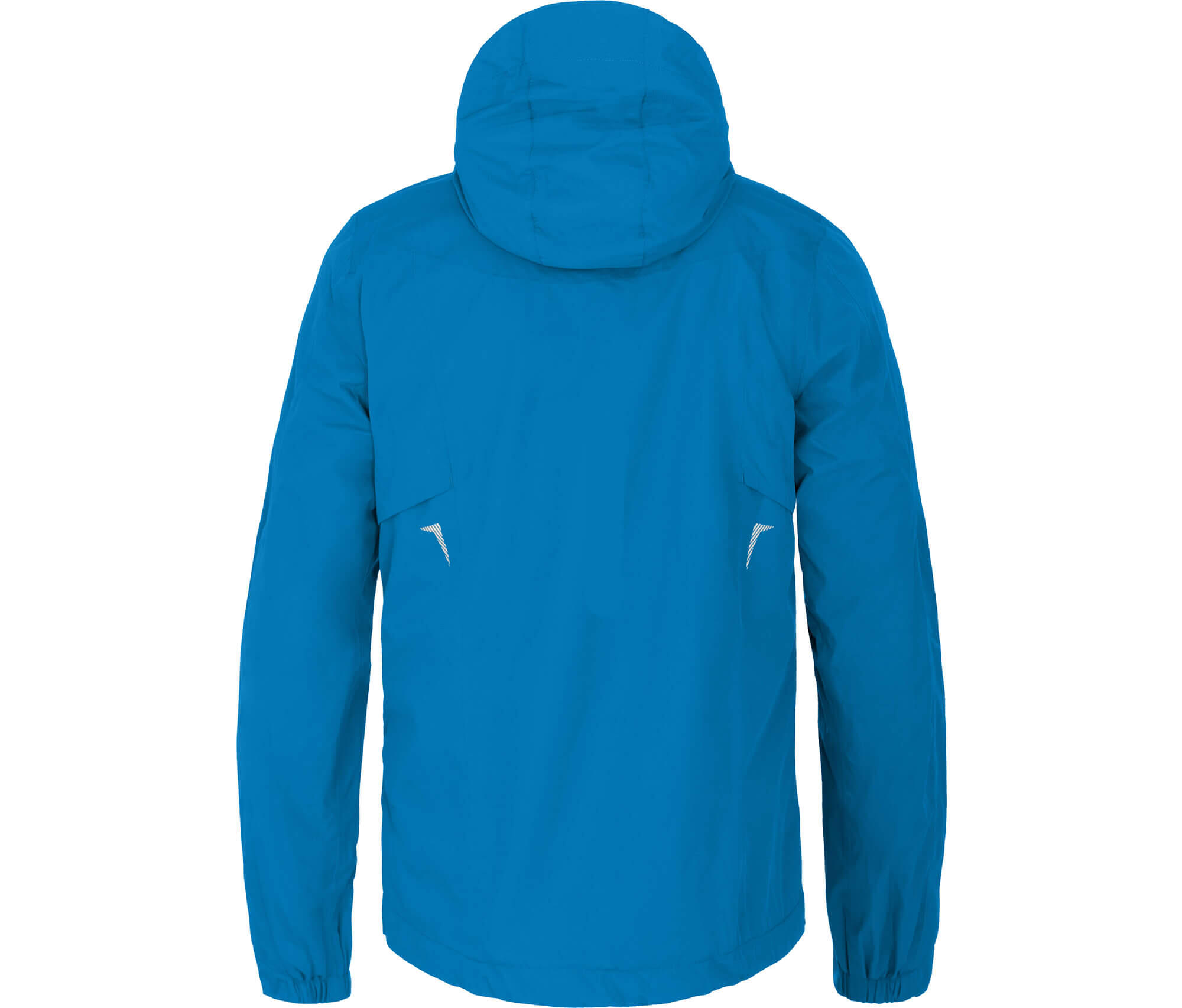 Rad-Regenjacke Netzfutter, 12000 mm Wassersäule Blau 3/6