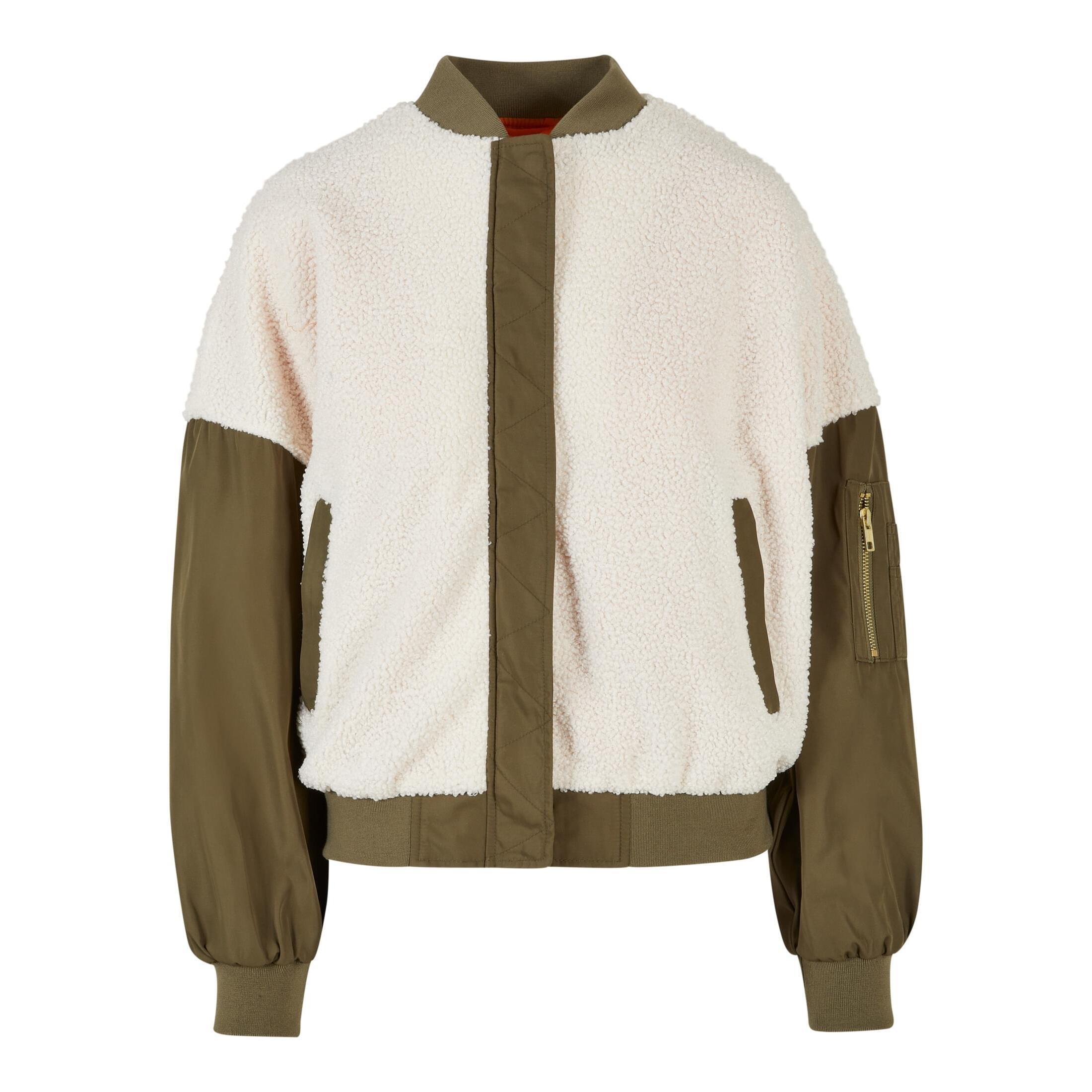 URBAN CLASSICS Giacca oversize da donna in sherpa Urban Classics GT