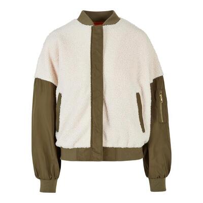 Damesoversized sherpa jas urban classics gt