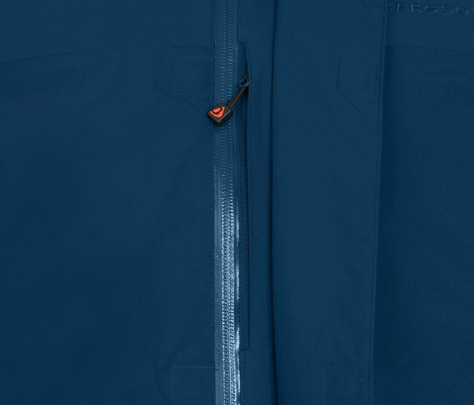 Winter-Regenjacke warm wattiert, 20000 mm Wassersäule, Innen Steppung Blau 6/6