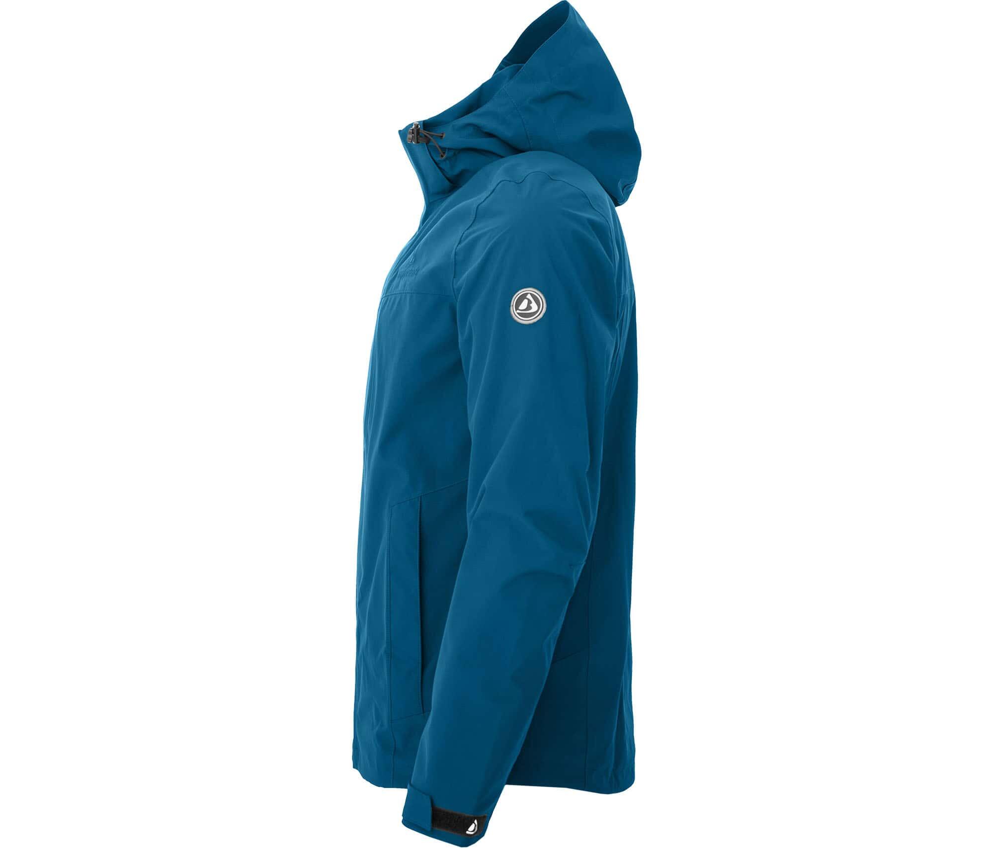 Regenjacke Netzfuttter, 20000 mm Wassersäule Blau 3/5