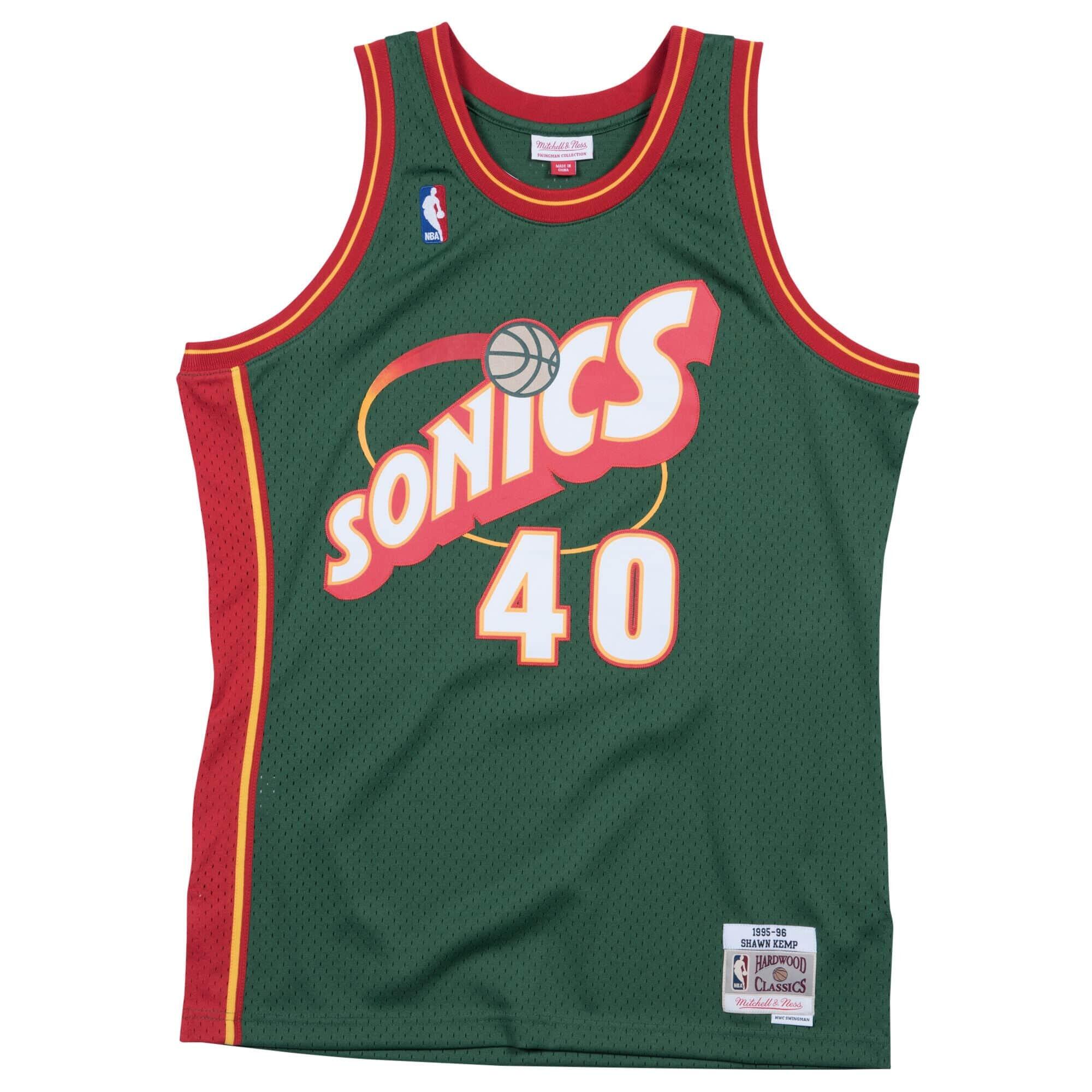 MITCHELL & NESS NBA Jersey Seattle Supersonics Shawn Kemp