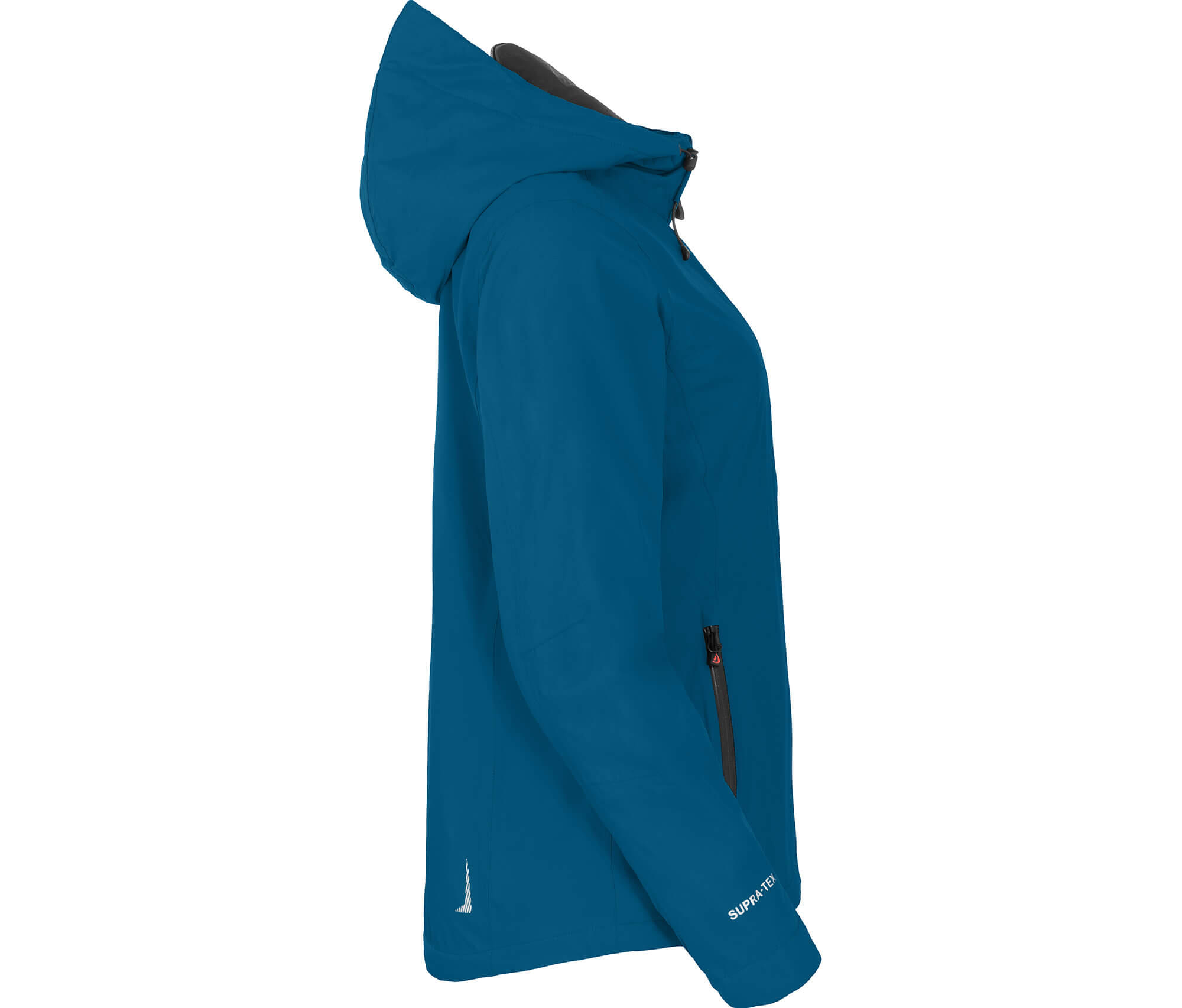Regenjacke leicht wattiert, 12000 mm Wassersäule Blau 3/7