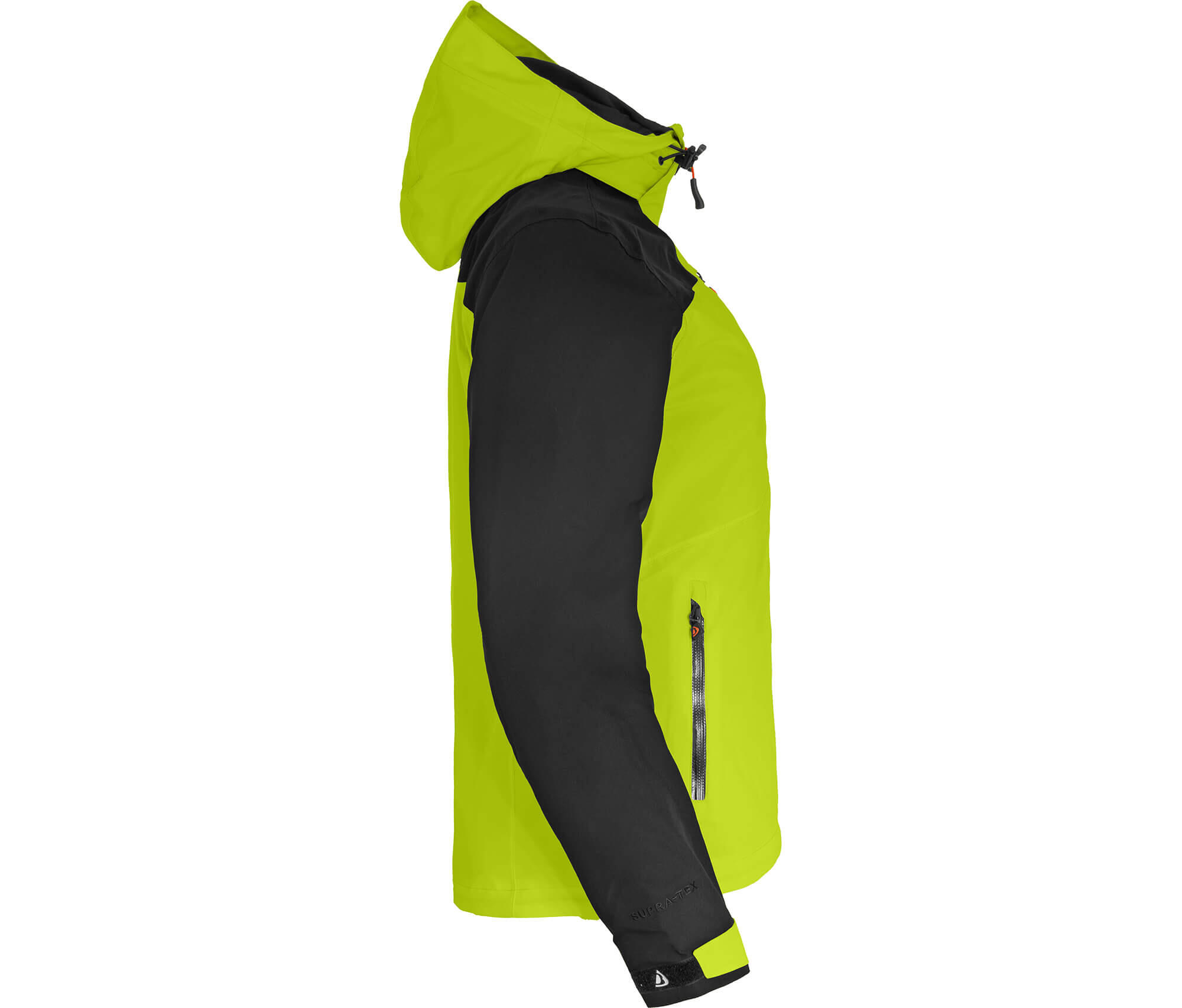 Regenjacke Netzfutter, 20000 mm Wassersäule Grün 3/7