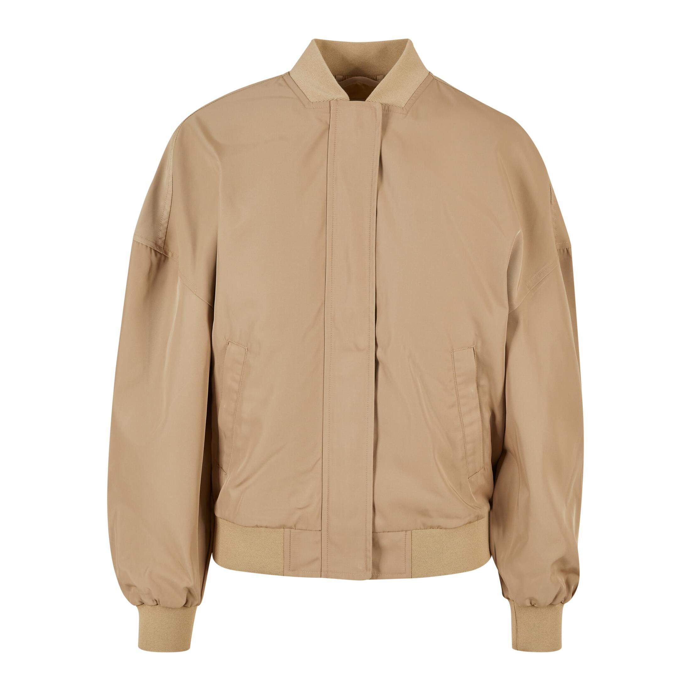 Urban Classics - Blouson Oversize Grandes Tailles Femme Urban Classics - Blouson - Beige - 60 5xl - Decathlon