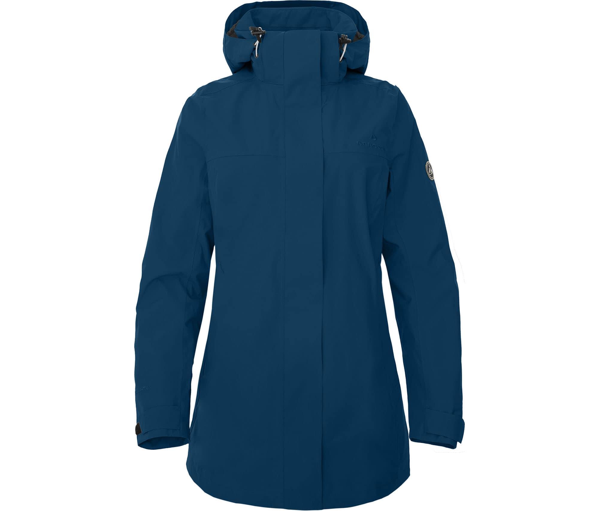 Sommer-Parka wasserdicht, leichtes Netzfutter, 20000 Wassersäule Blau 2/5