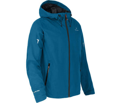 Regenjacke Netzfutter. 12000 mm Wassersäule Schwarz