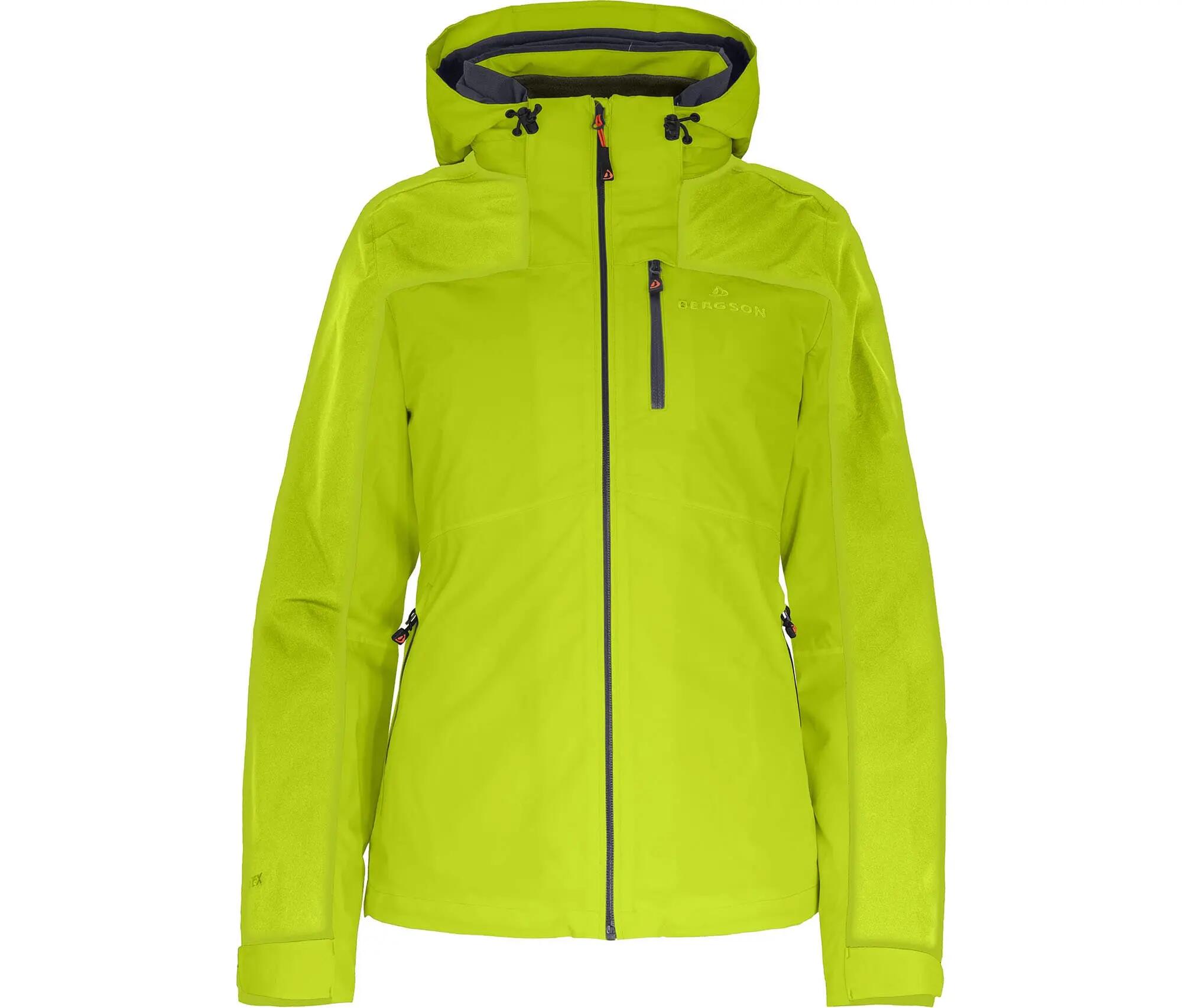 Regenjacke Netzfutter, 20000 mm Wassersäule Grün 2/7