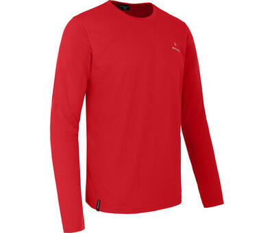 Langarm T-Shirt Pique, schnelltrocknend, pflegeleicht Schwarz