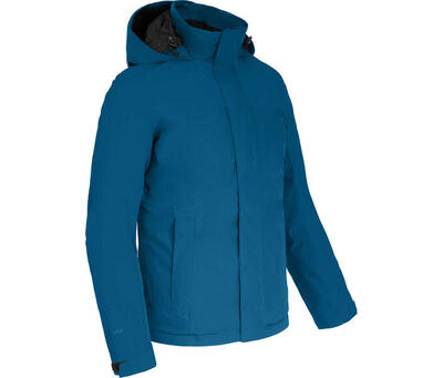 Winter-Regenjacke warm wattiert. 20000 mm Wassersäule. Innen Steppung Blau