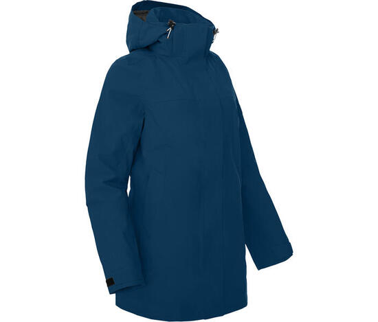 Sommer-Parka wasserdicht, leichtes Netzfutter, 20000 Wassersäule Blau