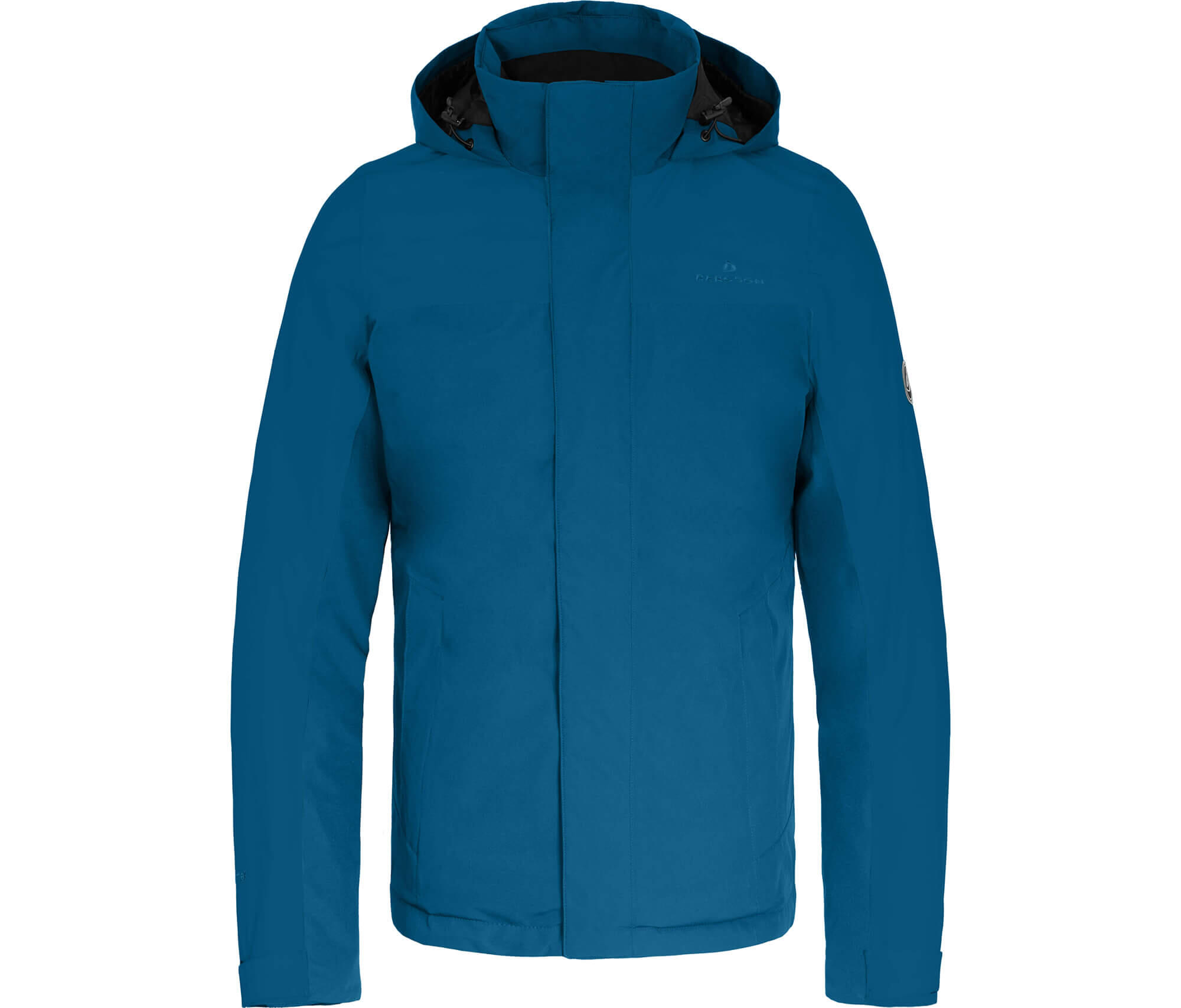 Winter-Regenjacke warm wattiert, 20000 mm Wassersäule, Innen Steppung Blau 2/6