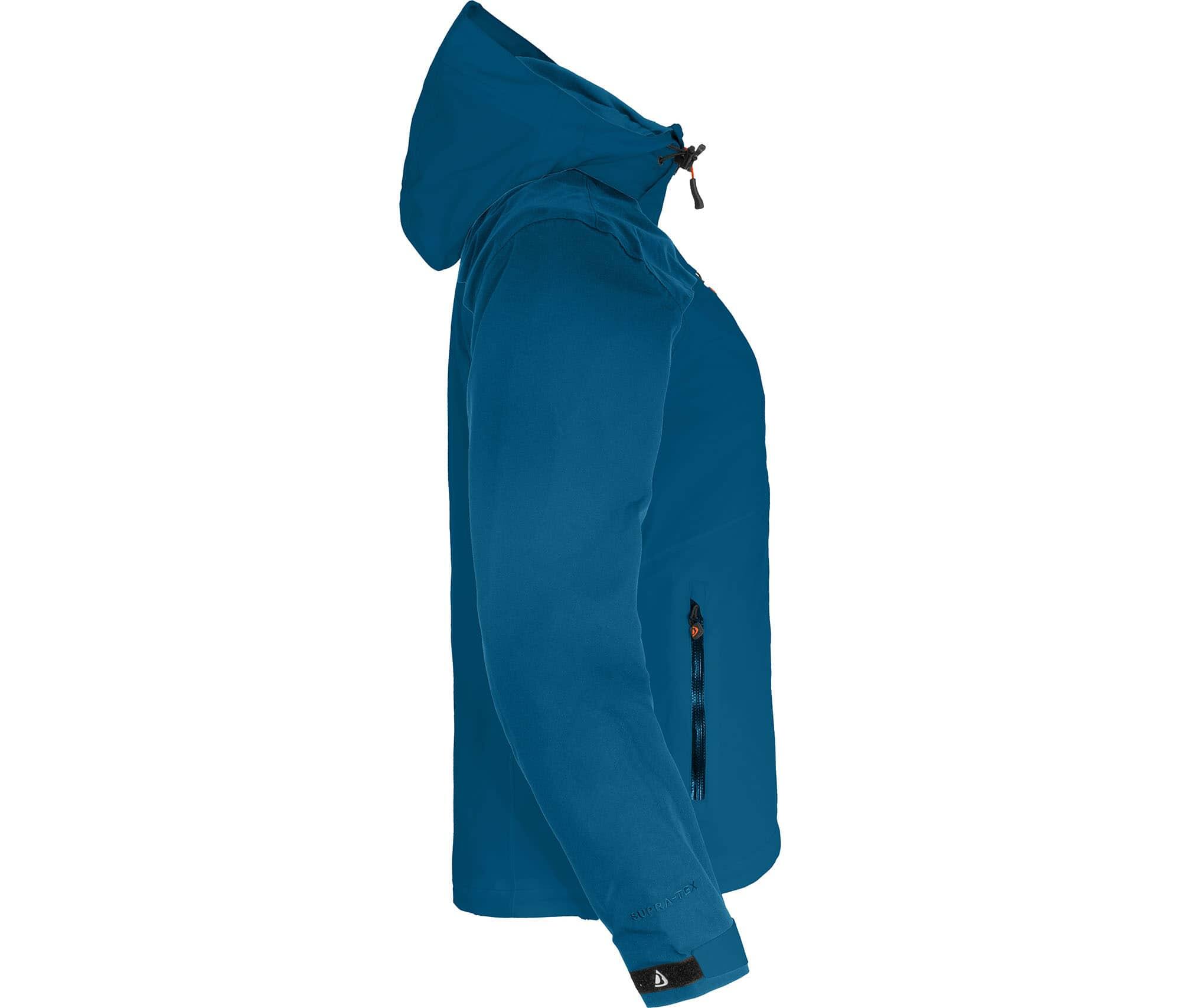 Regenjacke Netzfutter, 20000 mm Wassersäule Blau 3/7