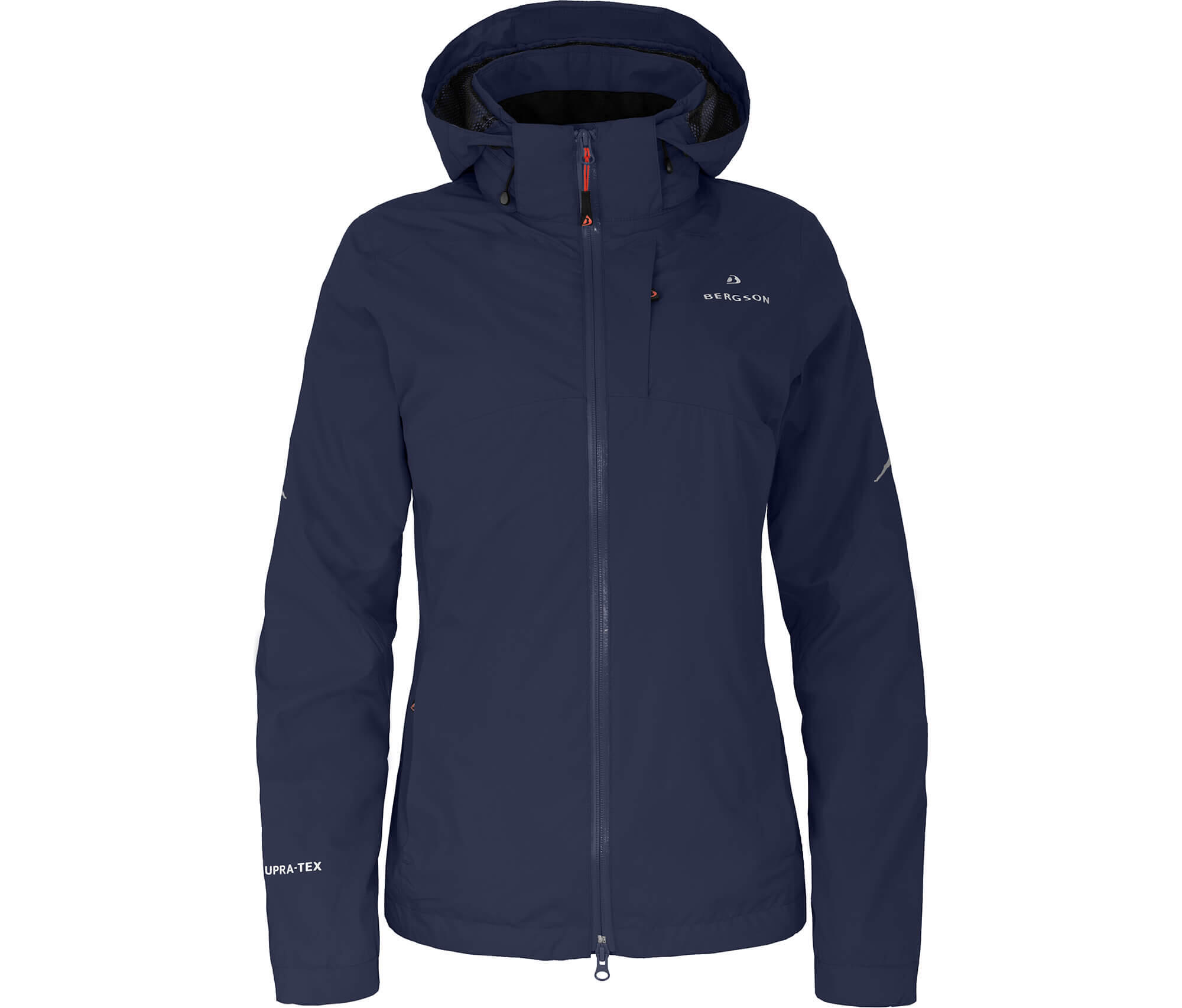 Rad-Regenjacke Netzfutter, 12000 mm Wassersäule blau 2/7