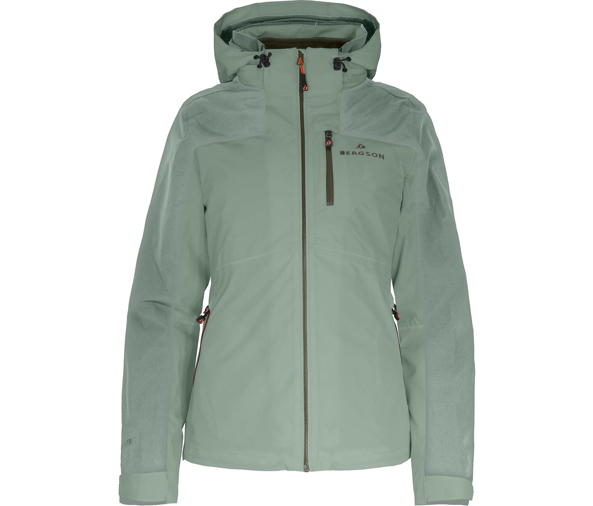 Regenjacke Netzfutter, 20000 mm Wassersäule Grün 2/7