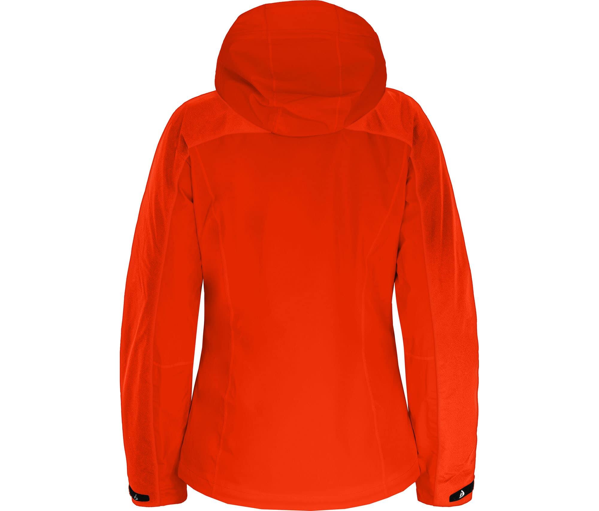Regenjacke Netzfutter, 20000 mm Wassersäule rot 4/7