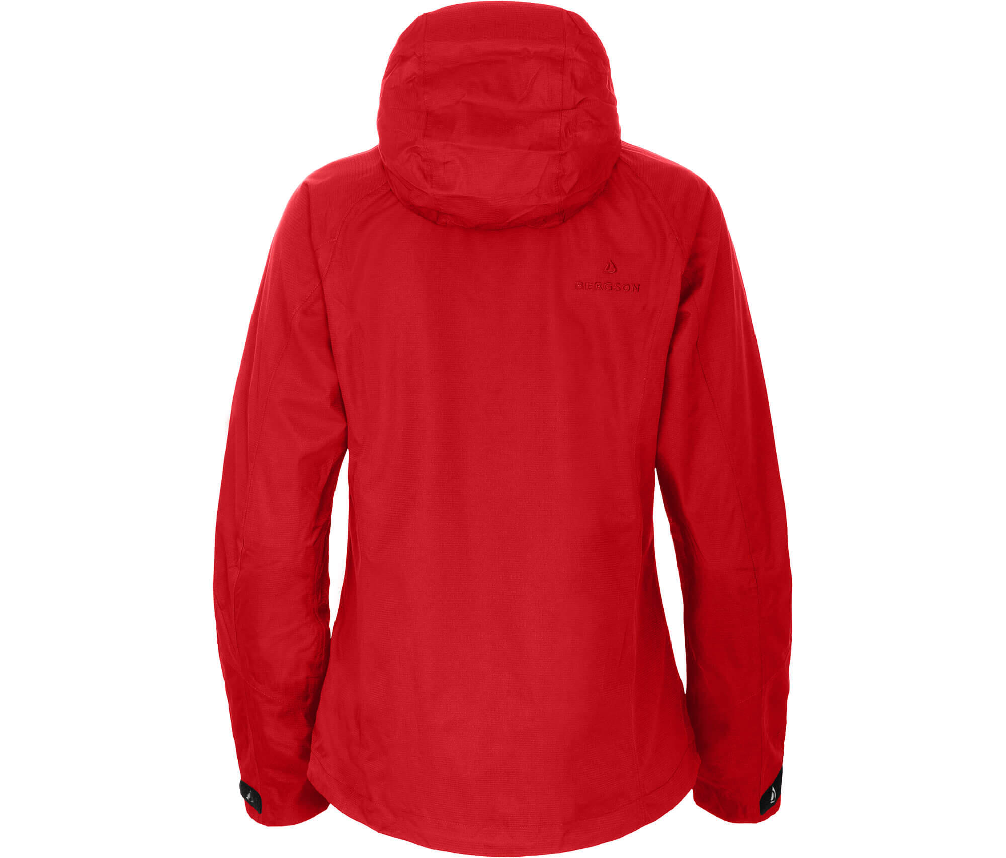 Regenjacke Netzfutter, 12000 mm Wassersäule rot 3/6