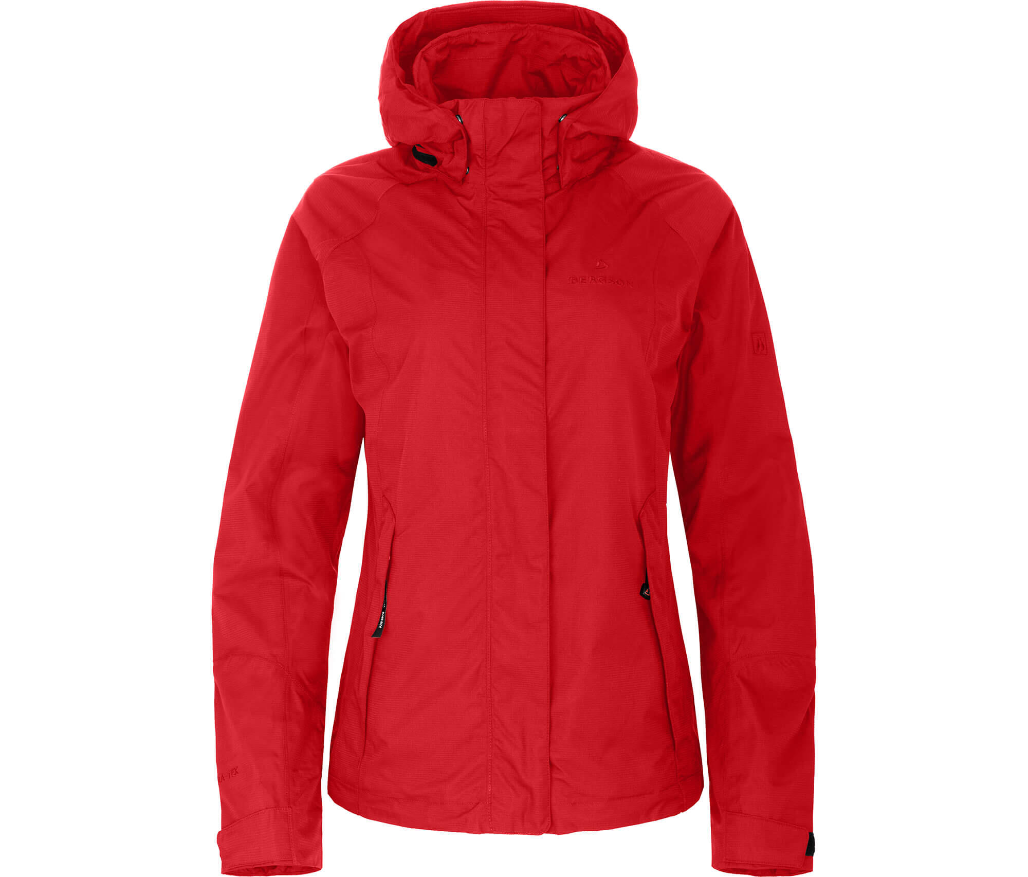 Regenjacke Netzfutter, 12000 mm Wassersäule rot 2/6