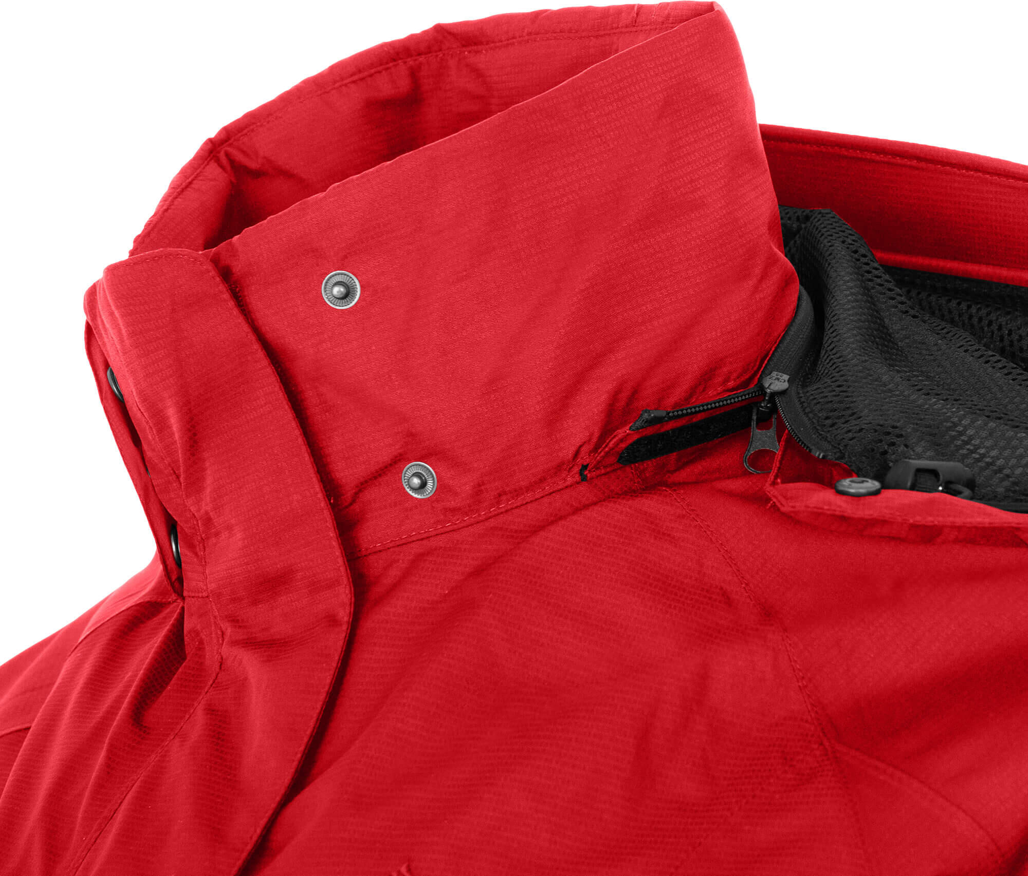 Regenjacke Netzfutter, 12000 mm Wassersäule rot 6/6
