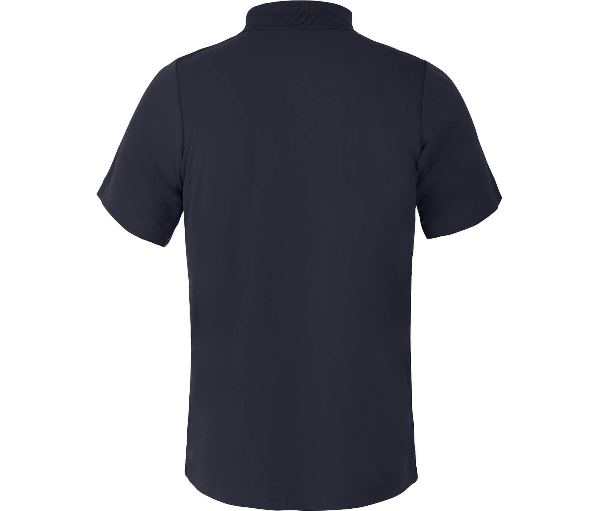 Polo-Shirt Knopfleiste, schnelltrocknend, Pique Blau 3/3