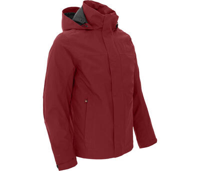 Regenjacke mit Innen-Steppjacke. 20000mm Wassersäule grün