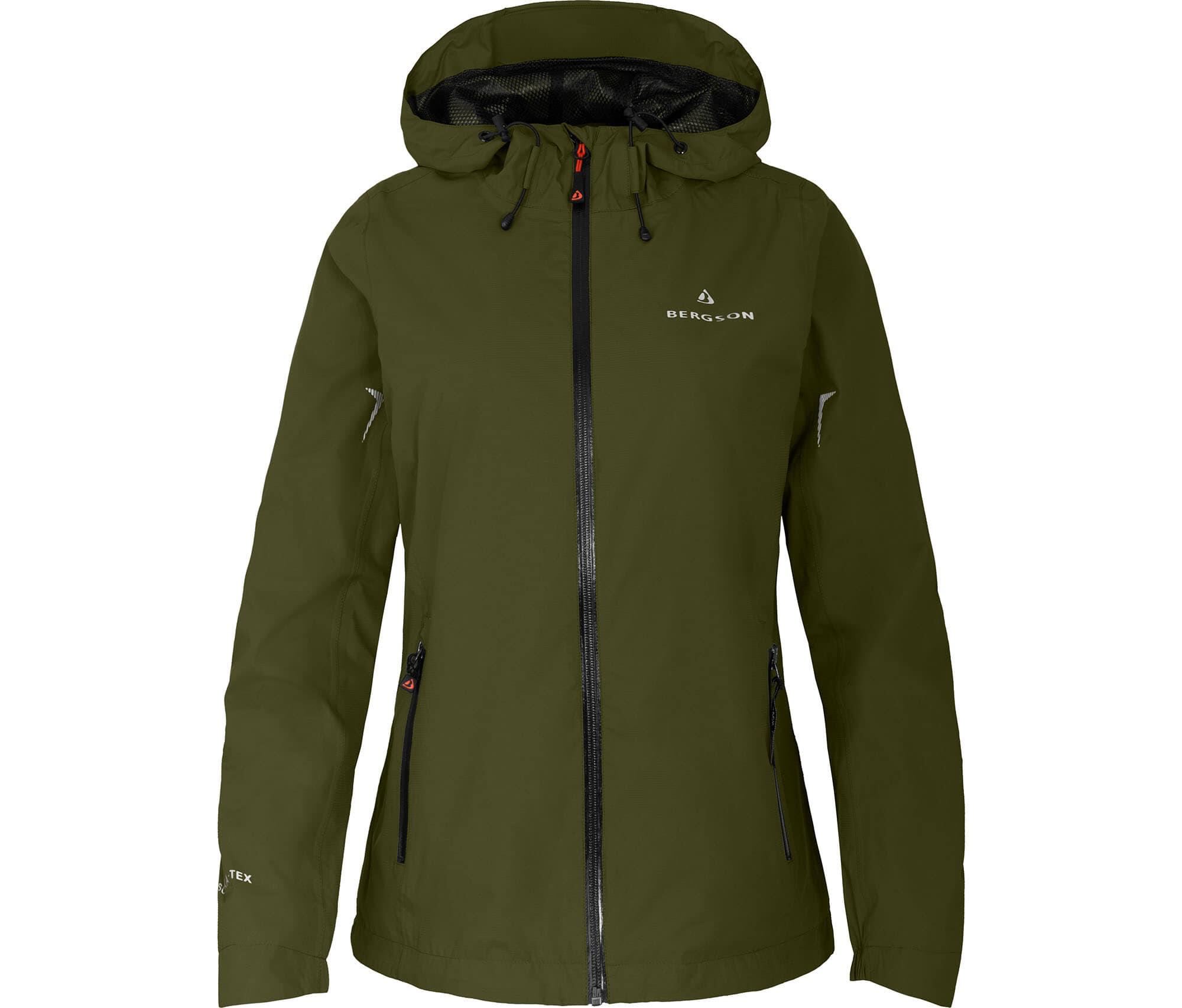 Regenjacke Netzfutter, 12000 mm Wassersäule grün 2/5