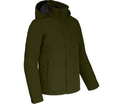 Winter-Regenjacke warm wattiert. 20000 mm Wassersäule. Innen Steppung Blau