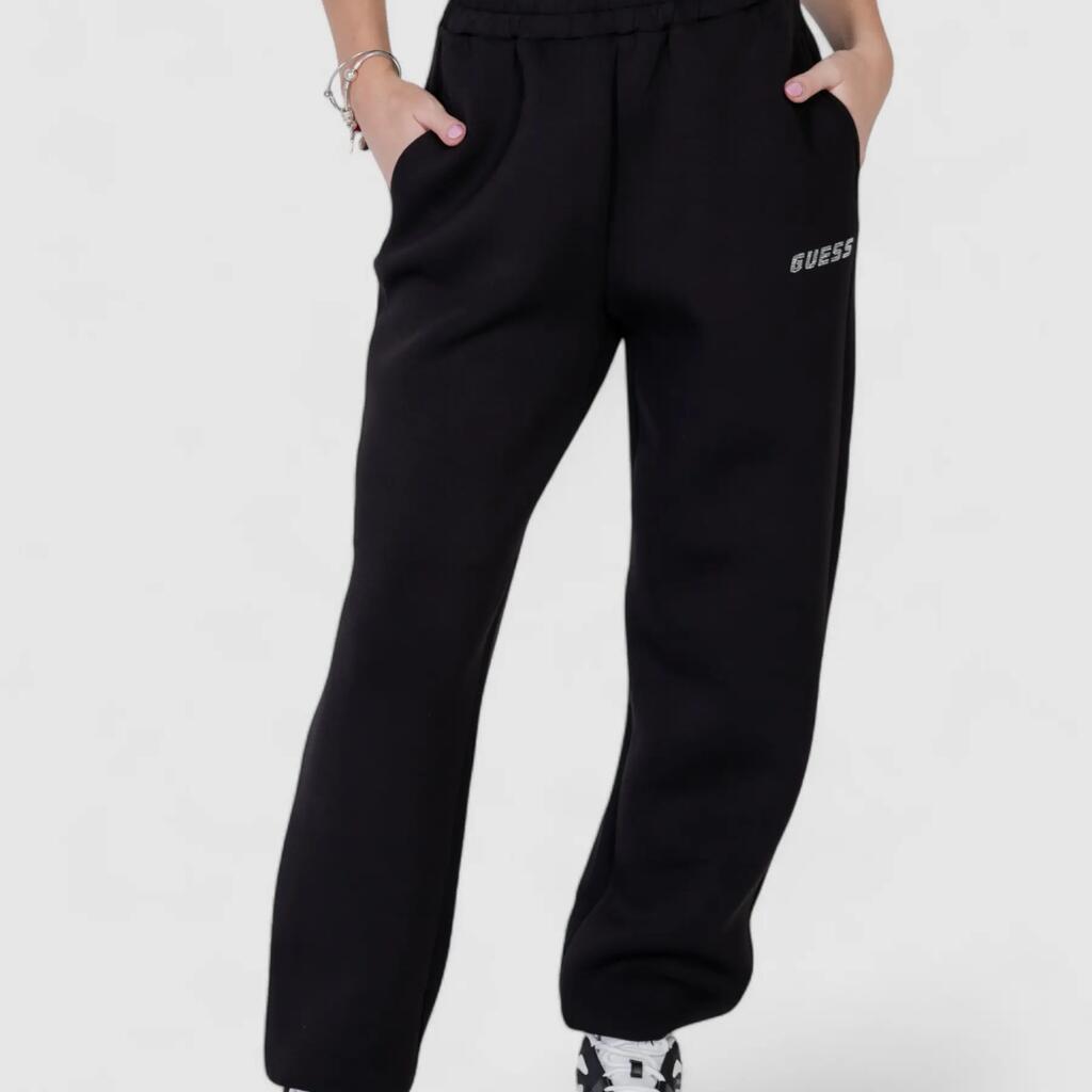 trousers CECILIA SCUBA JOGGER BLACK