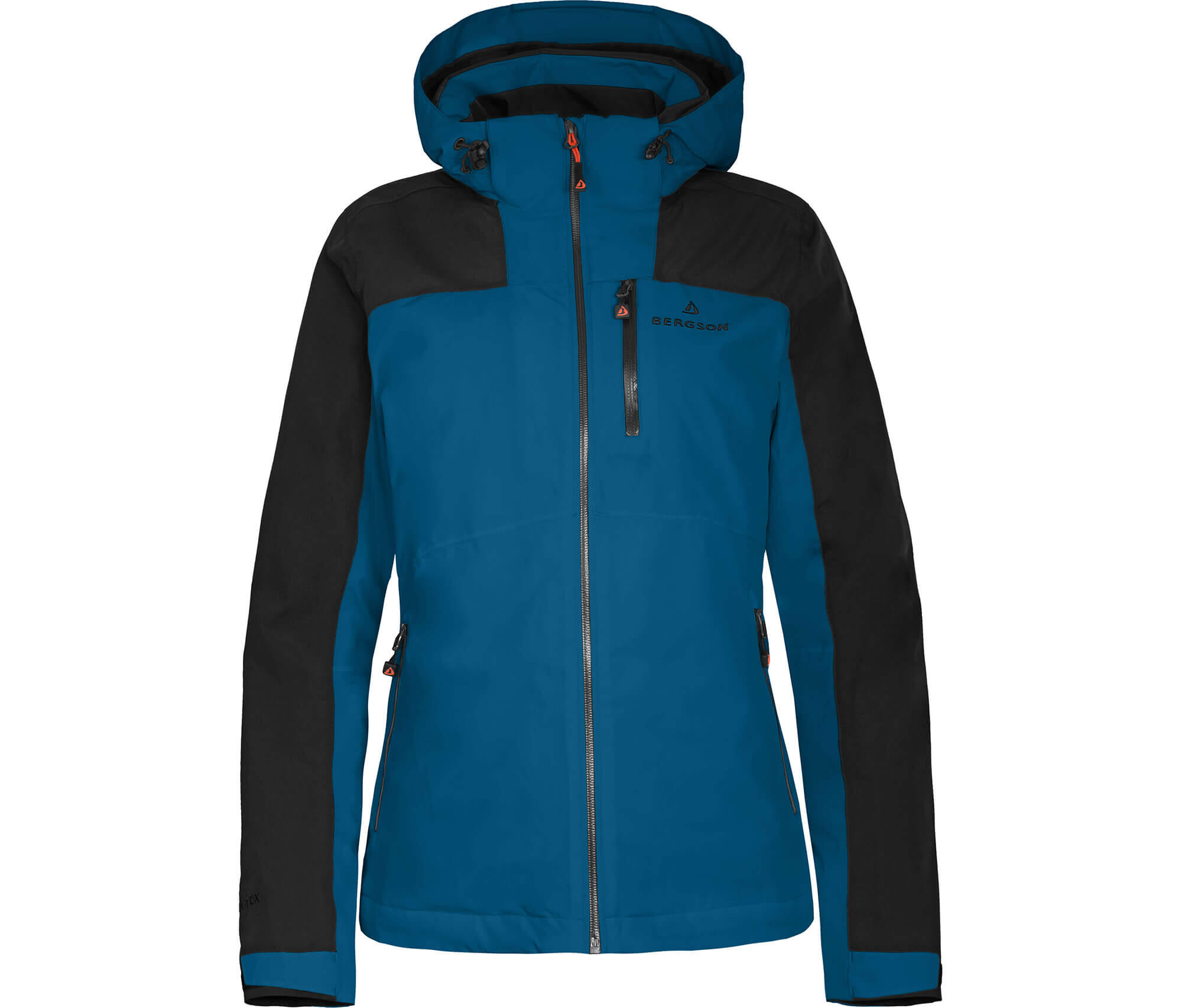 Regenjacke leicht wattiert, 20000 mm Wassersäule Blau 2/6