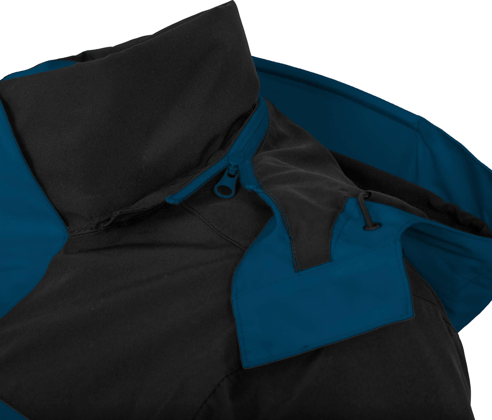 Regenjacke leicht wattiert, 20000 mm Wassersäule Blau 6/6