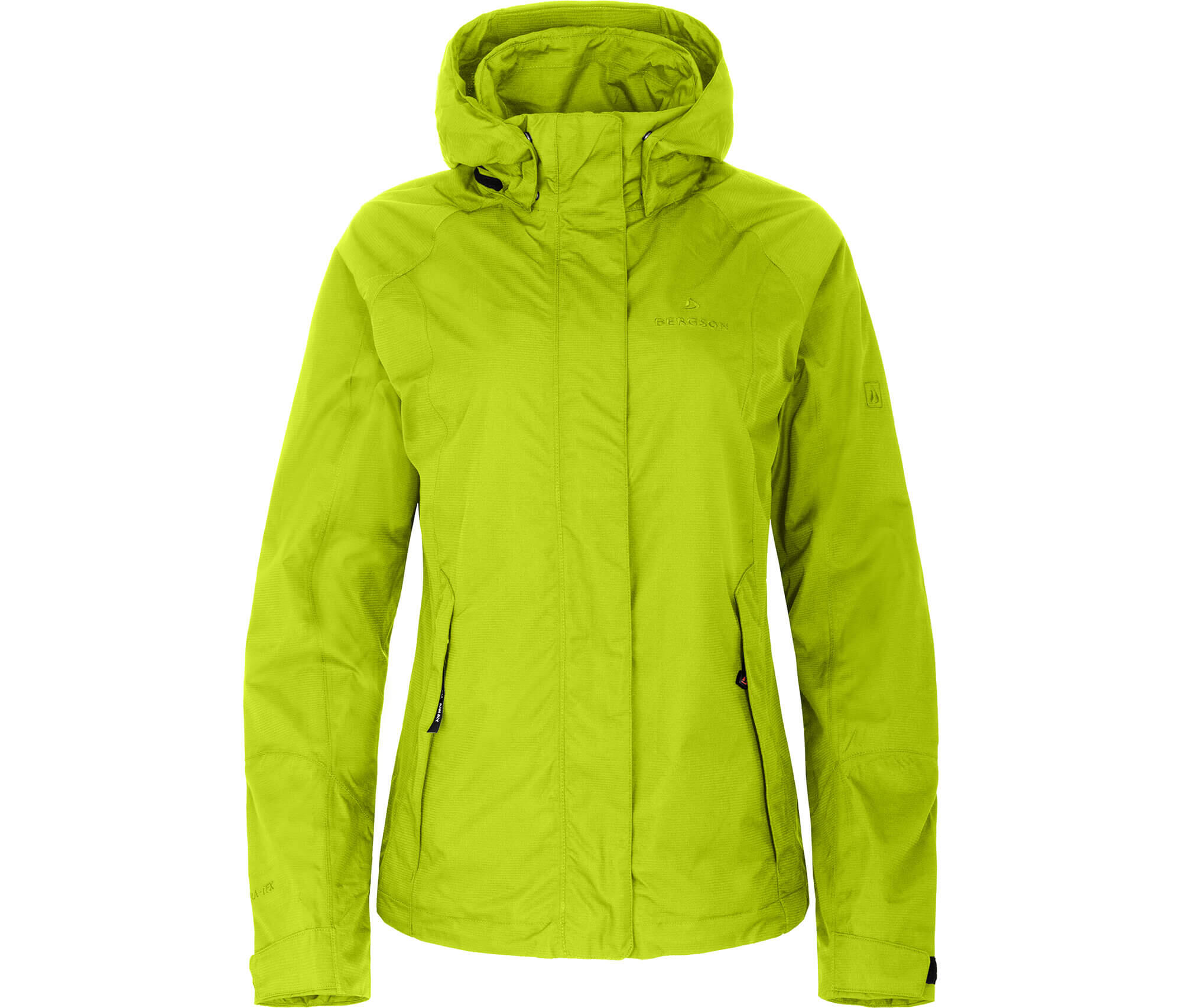 Regenjacke Netzfutter, 12000 mm Wassersäule Grün 2/6