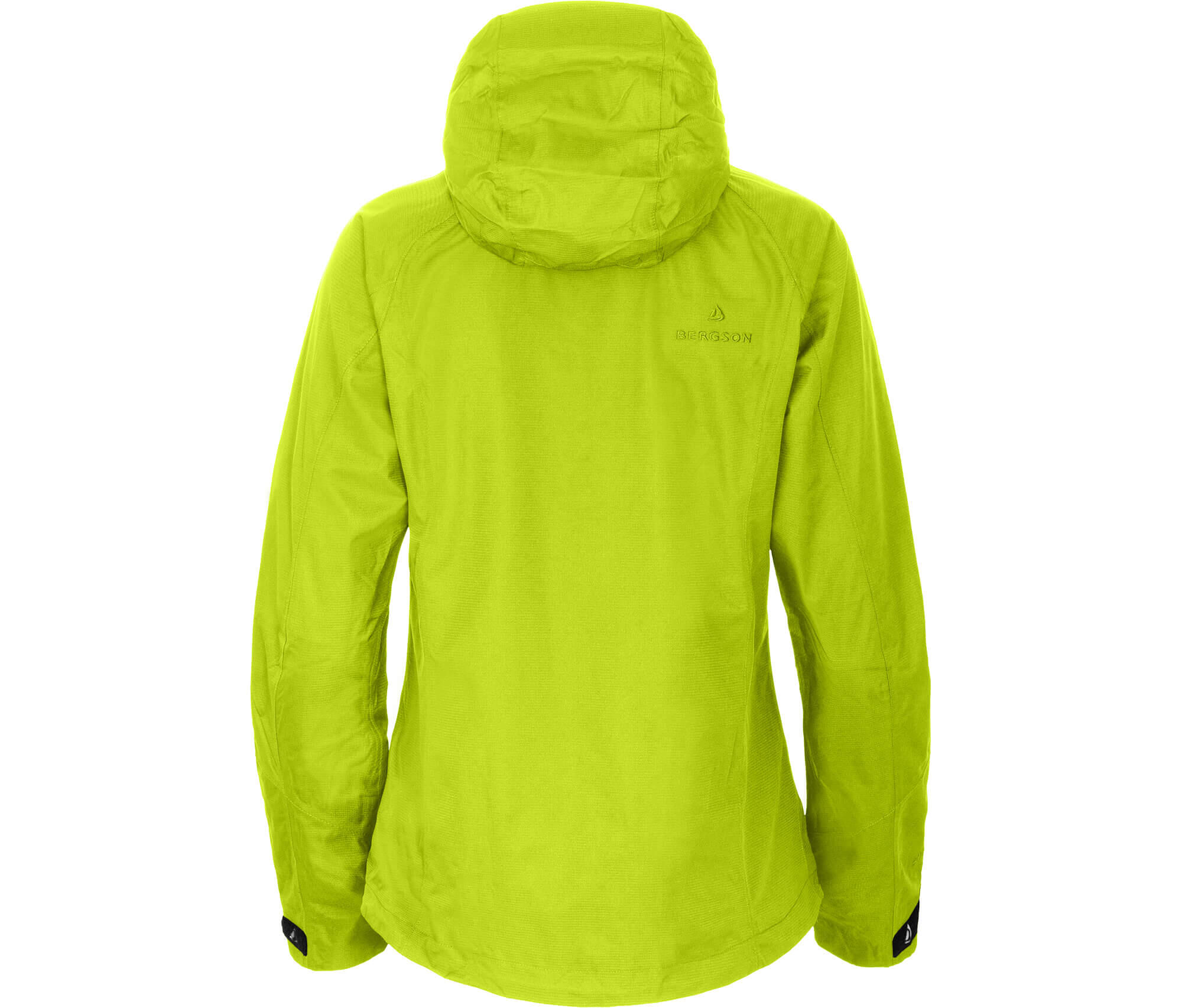 Regenjacke Netzfutter, 12000 mm Wassersäule Grün 3/6