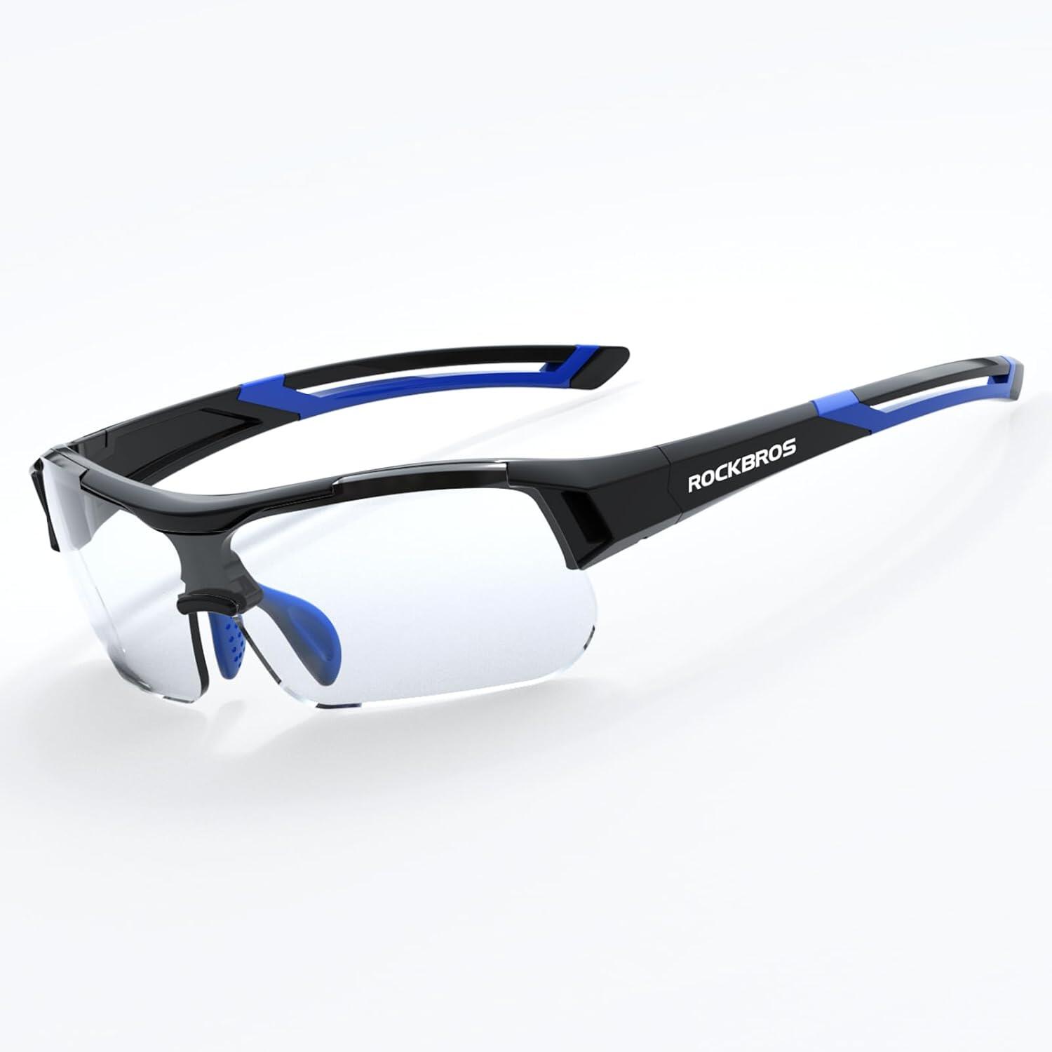 ROCKBROS Óculos
de sol fotocromáticos com proteção UV400
