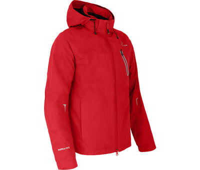 Rad-Regenjacke Netzfutter. 12000 mm Wassersäule Schwarz