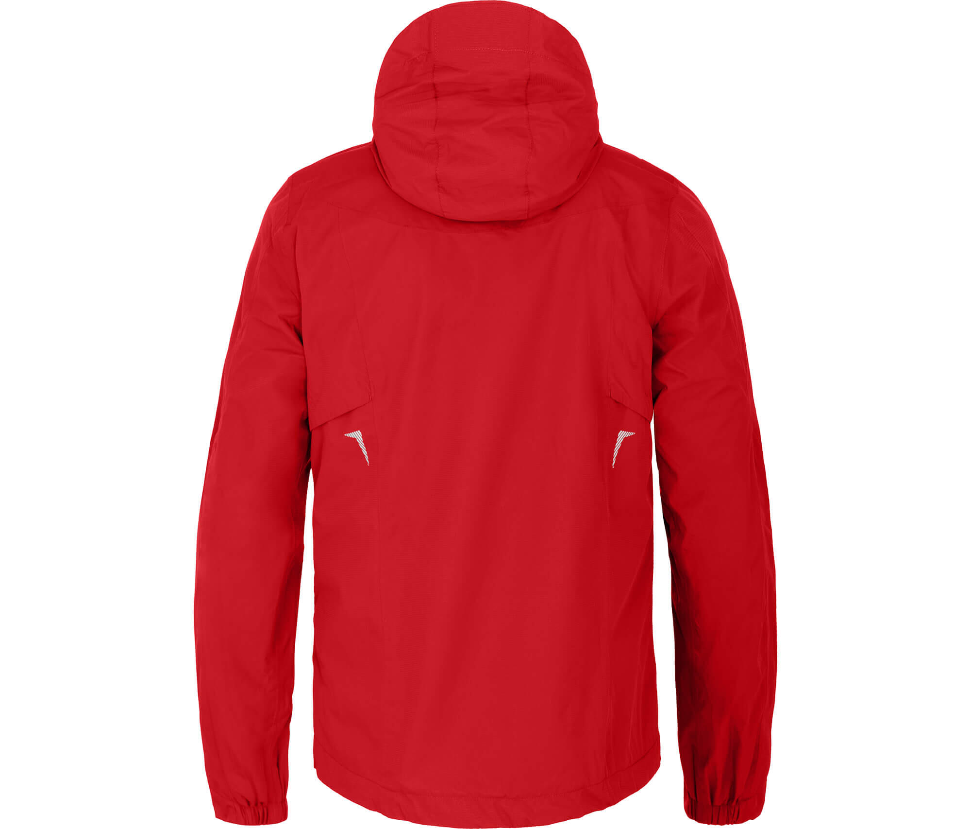 Rad-Regenjacke Netzfutter, 12000 mm Wassersäule rot 3/5