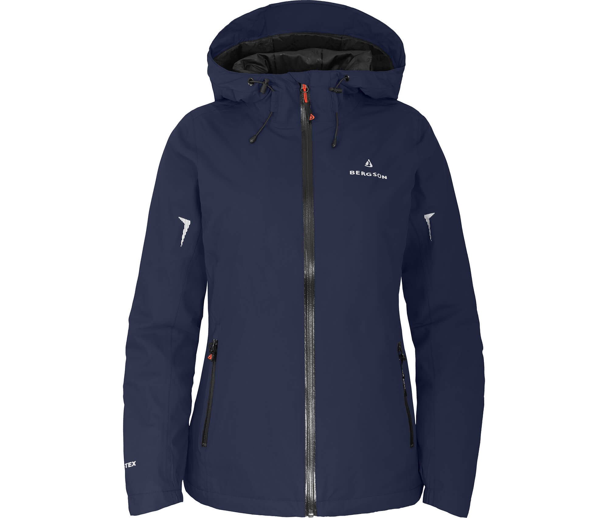 Regenjacke leicht wattiert, 12000 mm Wassersäule blau 2/7