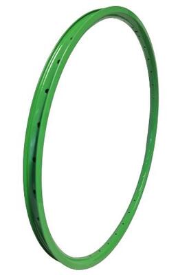 Alloy velg 28 29 inch 622 700c - 30 mm dubbelwandig 36 gaats groen ral6018