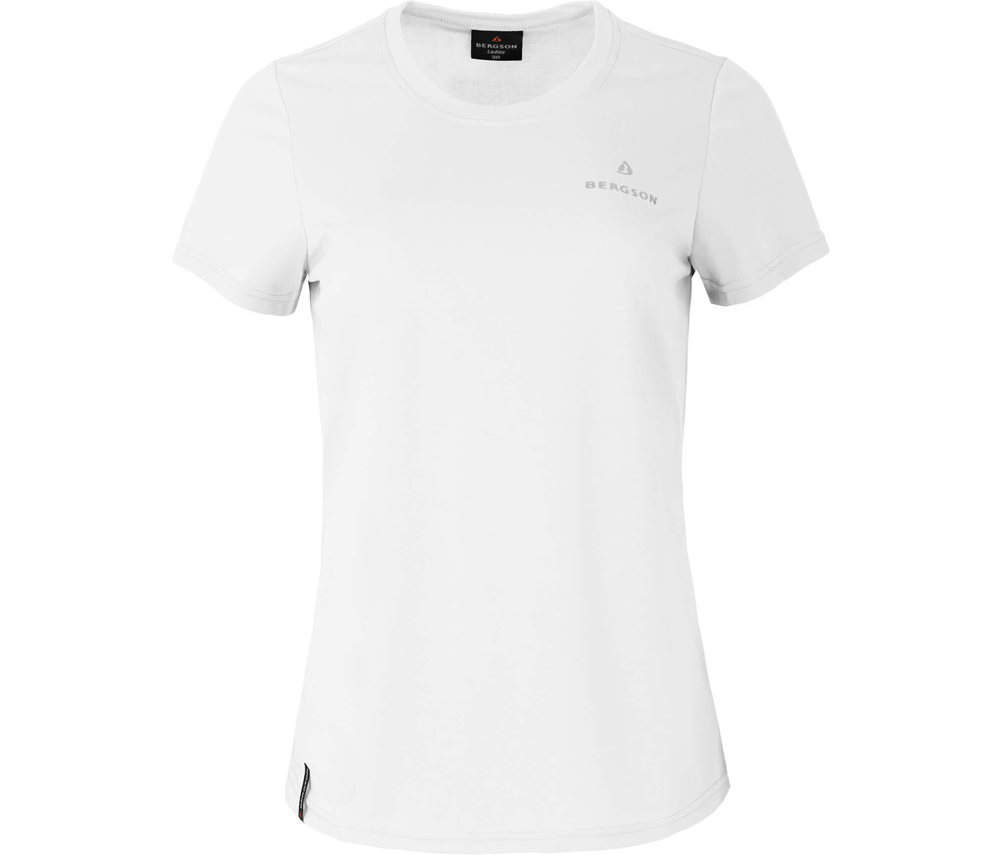 Funktions T-Shirt Pique, pflegeleicht, schnelltrocknend Weiß 2/3