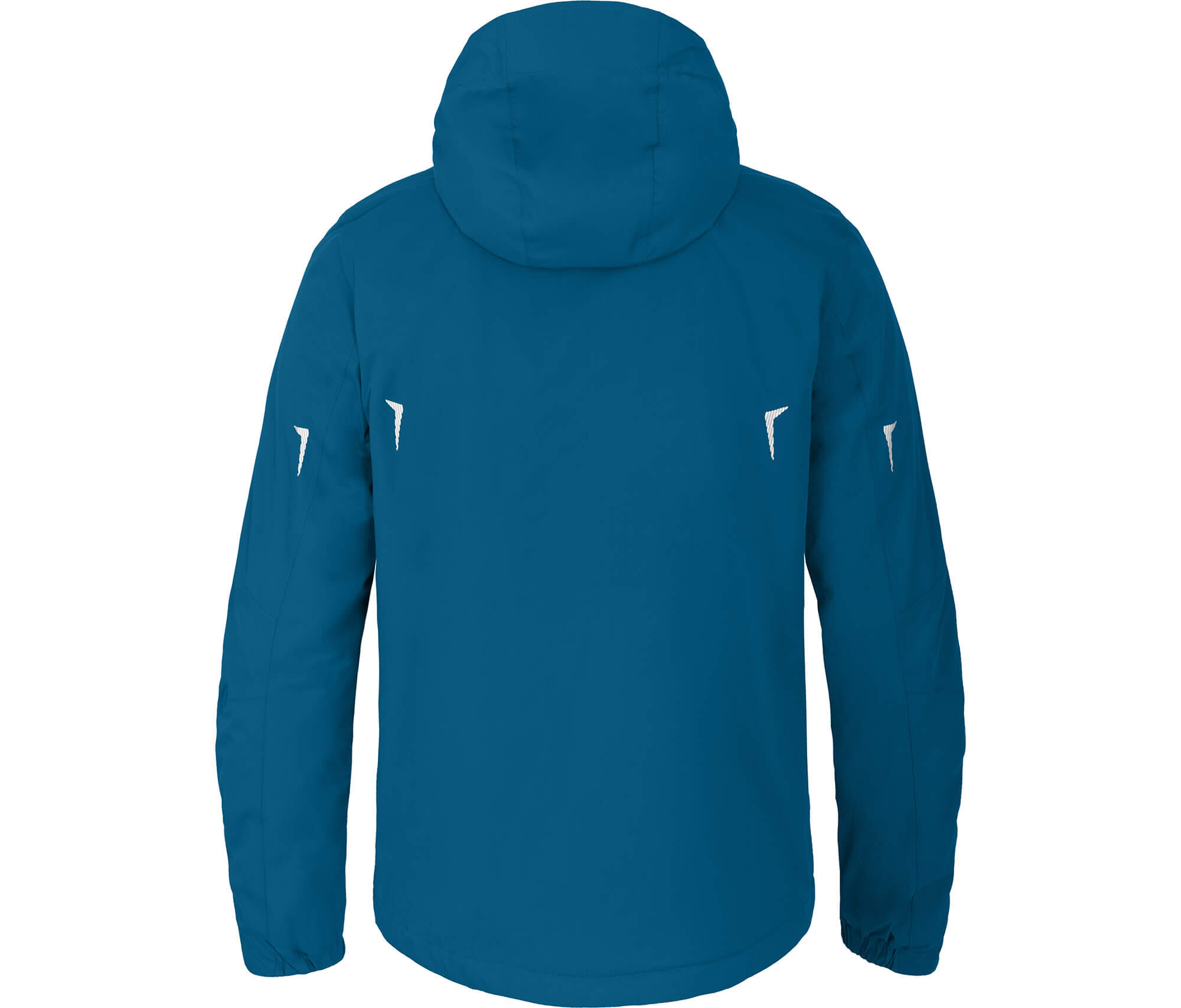 Regenjacke leicht wattiert, 12000 mm Wassersäule Blau 4/5