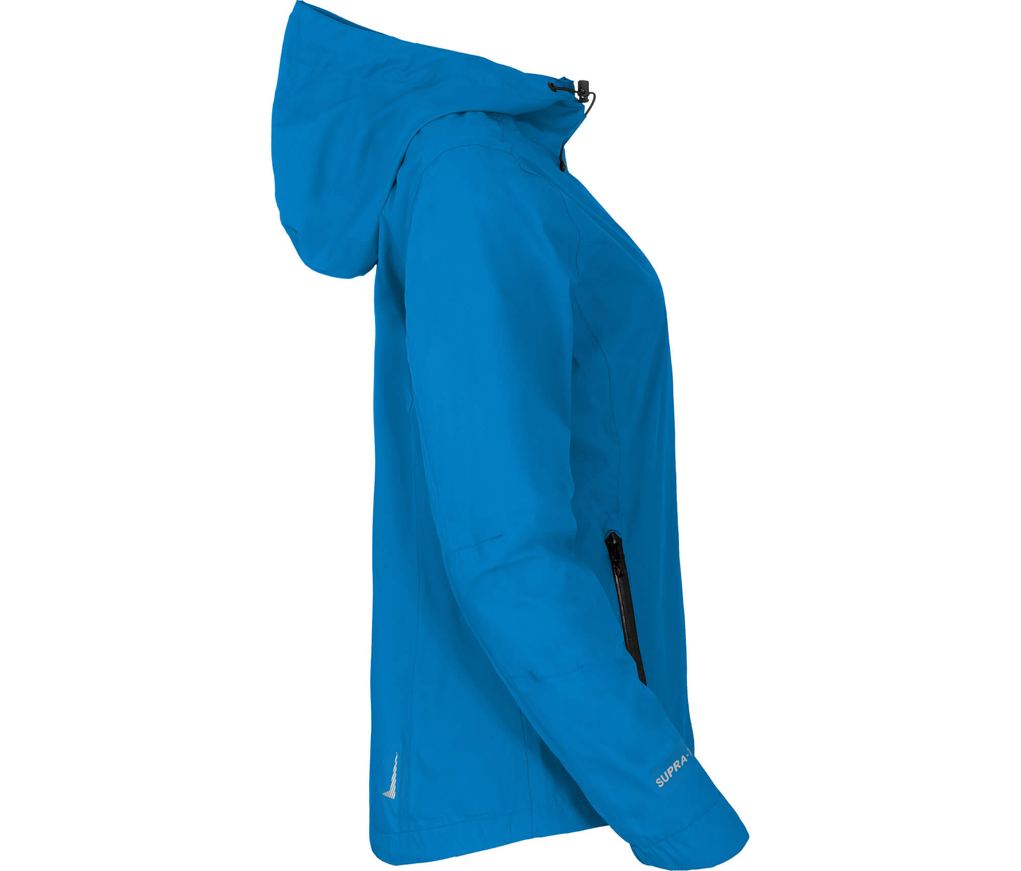 Regenjacke Netzfutter, 12000 mm Wassersäule Blau 3/5