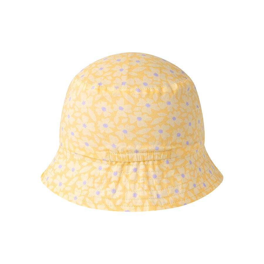 Swim Essentials | Sombrero reversible UV verde con estampado floral 2/5