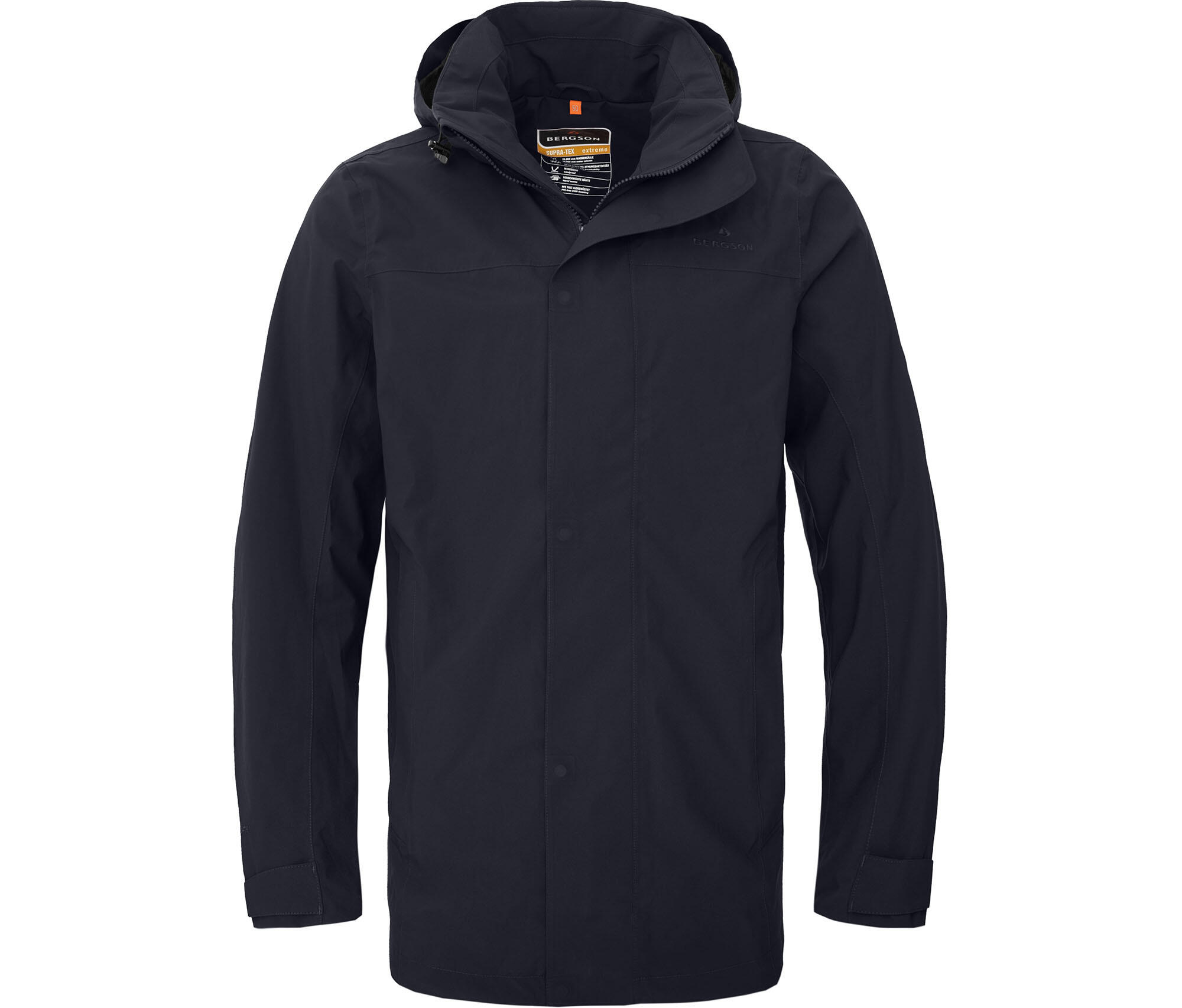 Sommer-Parka Netzfutter, 20000 mm Wassersäule Blau 2/5