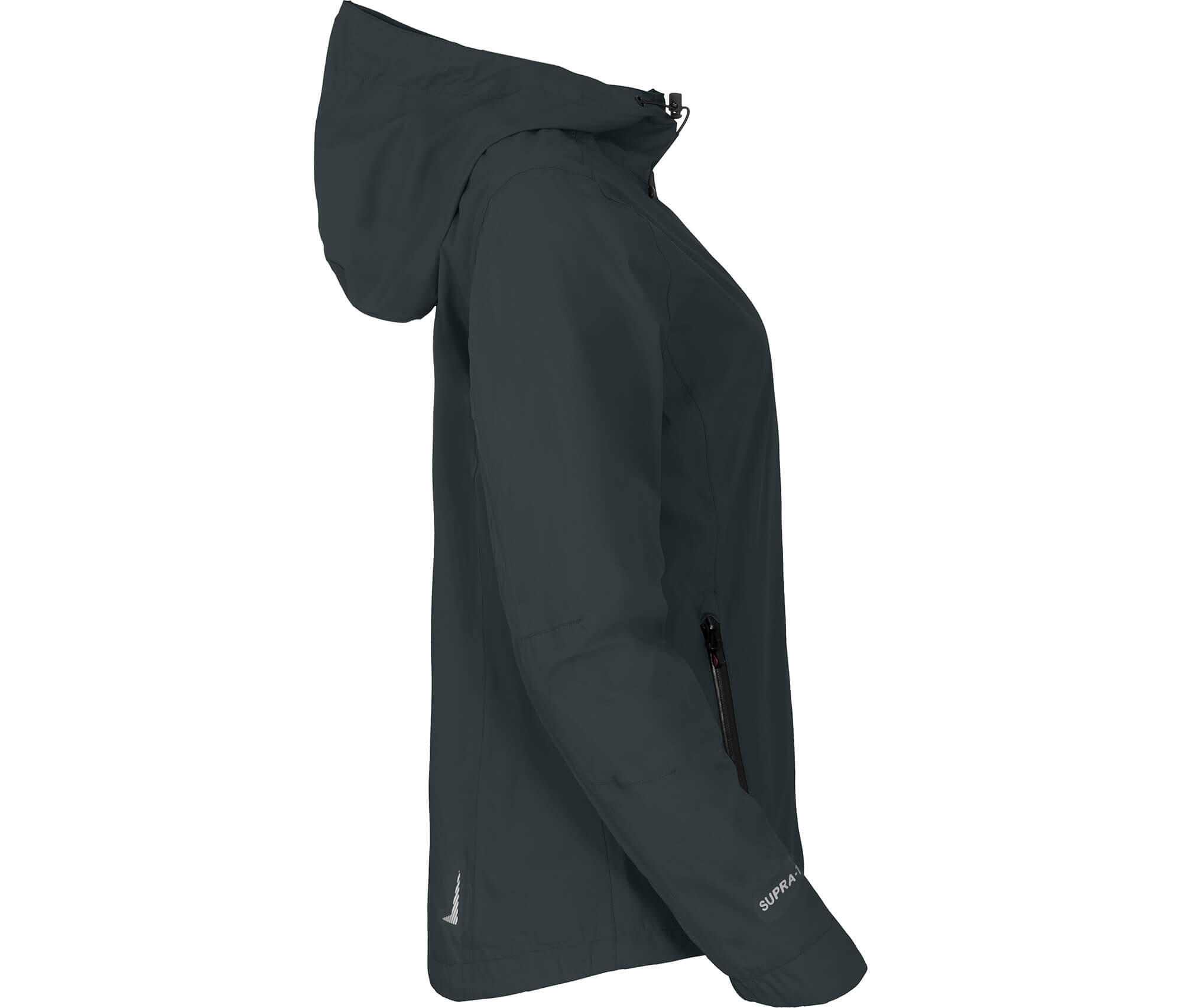 Regenjacke Netzfutter, 12000 mm Wassersäule grau 3/5