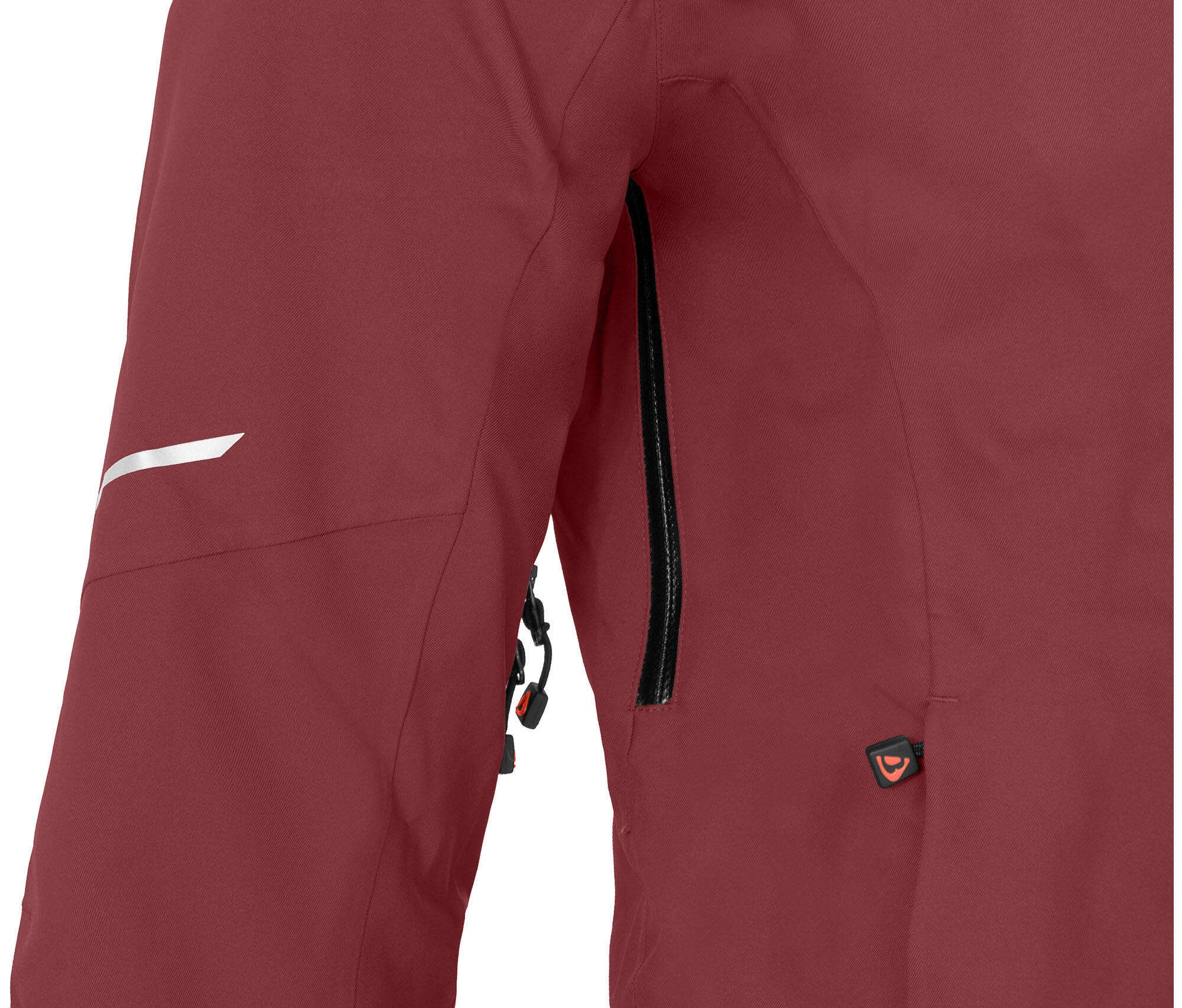 Regenjacke recycelt, Netzfutter, 20000 mm Wassersäule Braun 7/7