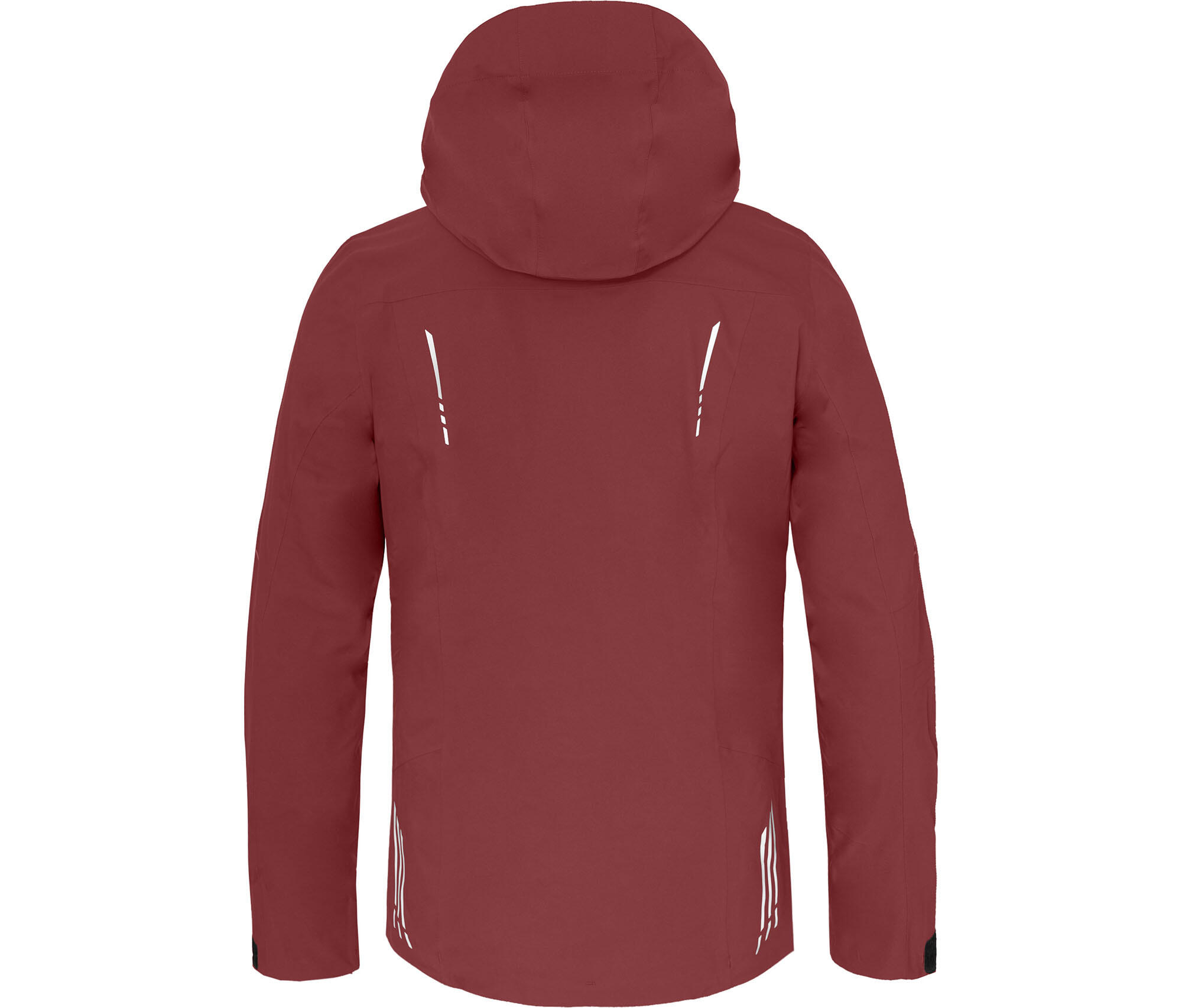 Regenjacke recycelt, Netzfutter, 20000 mm Wassersäule Braun 4/7