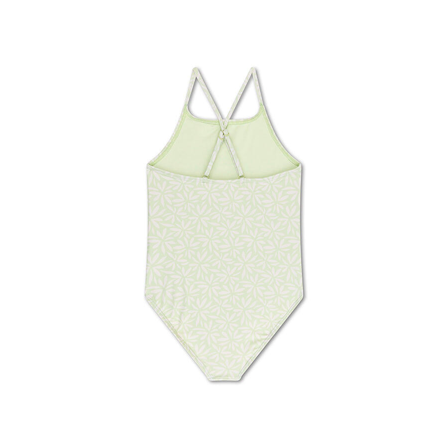 Maillots de bain pour filles - Vert - Matcha - 122/128 7/7