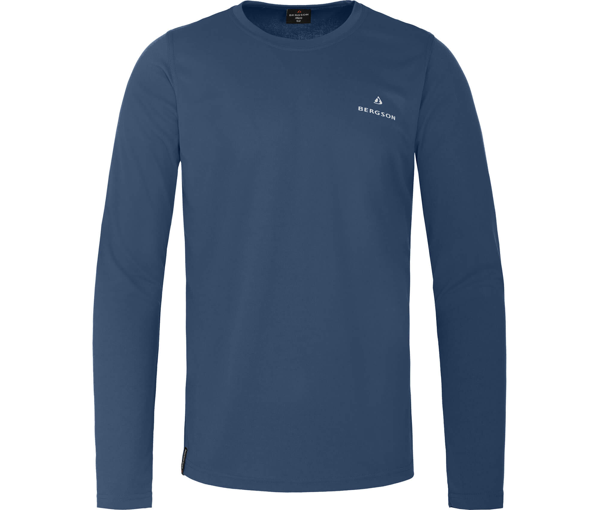 Langarm T-Shirt Pique, schnelltrocknend, pflegeleicht blau 2/3