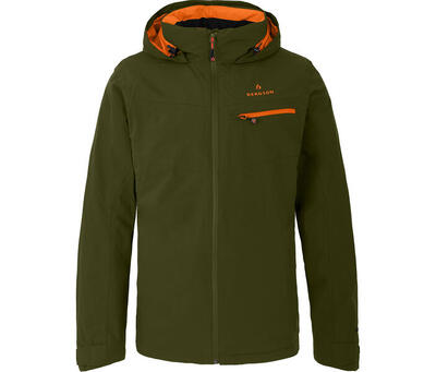 Regenjacke Netzfutter, 20000 mm Wassersäule Rot