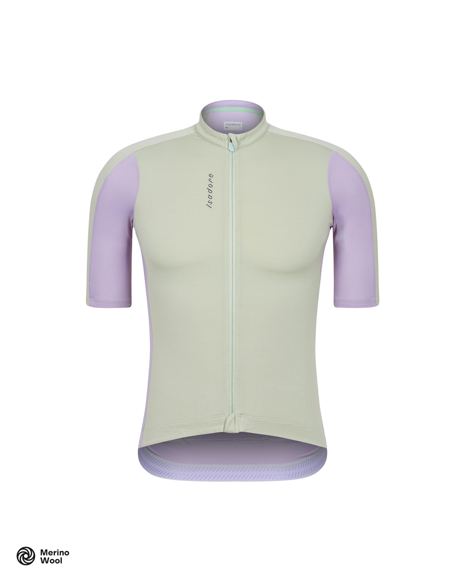 ISADORE Handtekening Merino Tech Jersey Desert Sage